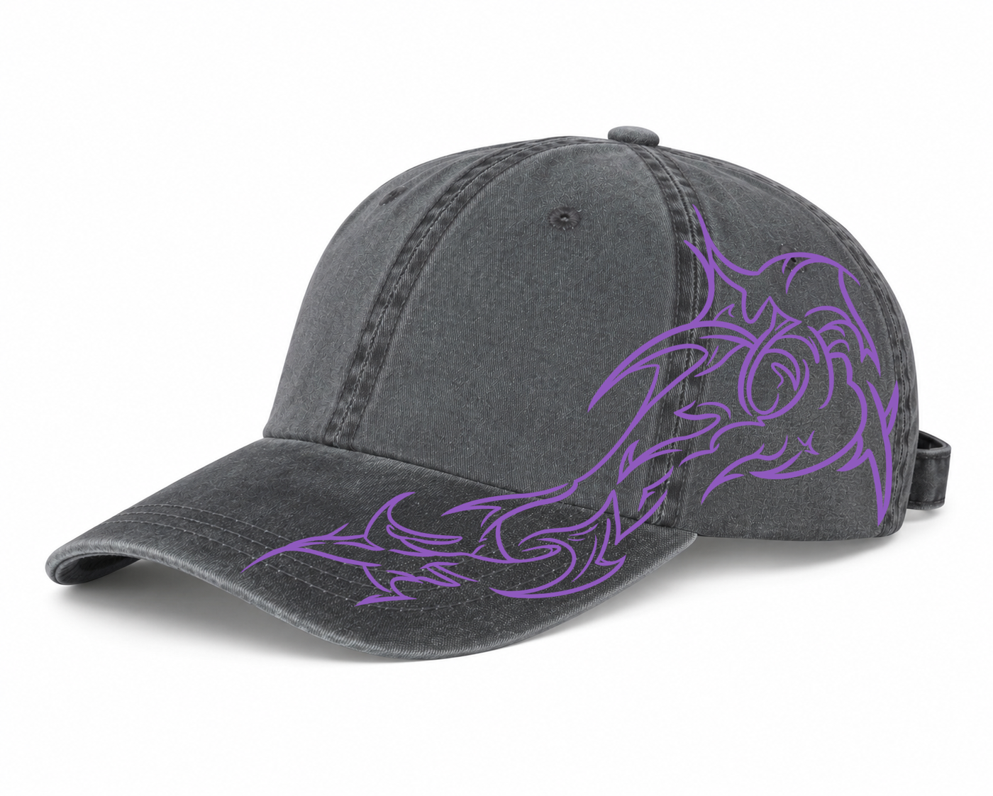 swaggedupp hat black  |  choose design color inside ↴