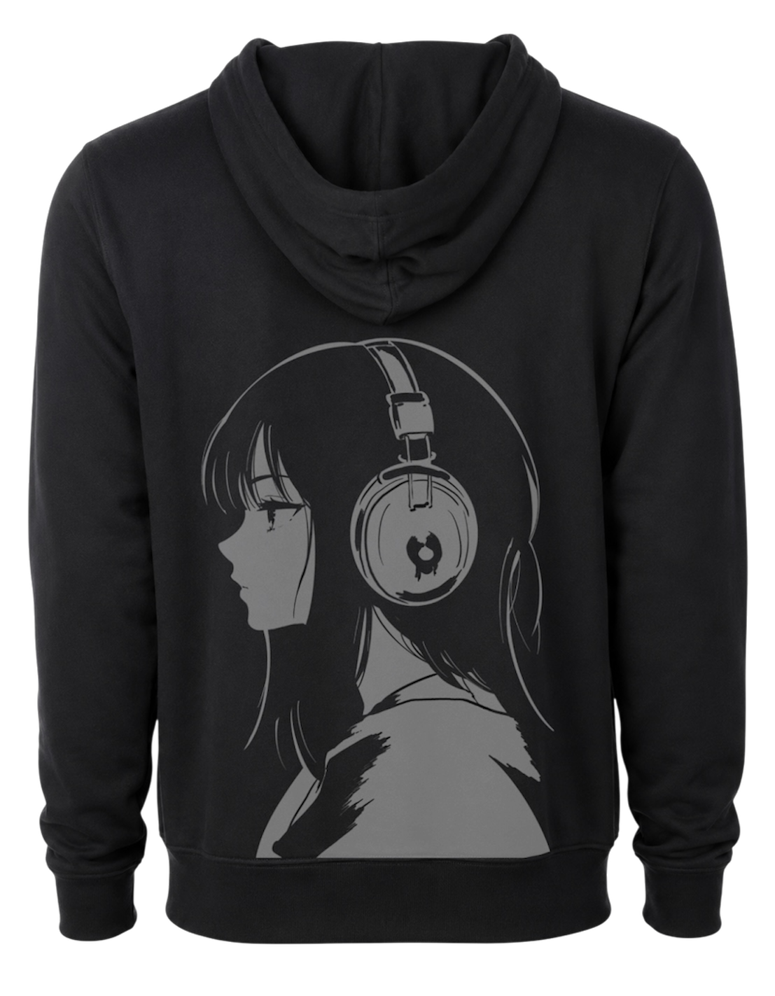 erica / headphones / hoodie