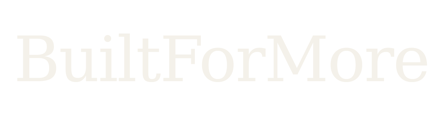BuiltForMore