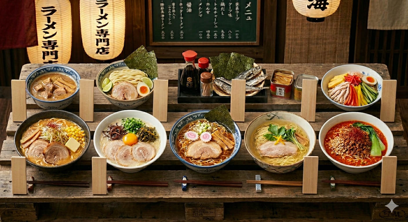 Types of Ramen in Japan — The Complete Guide | Meiten Gourmet