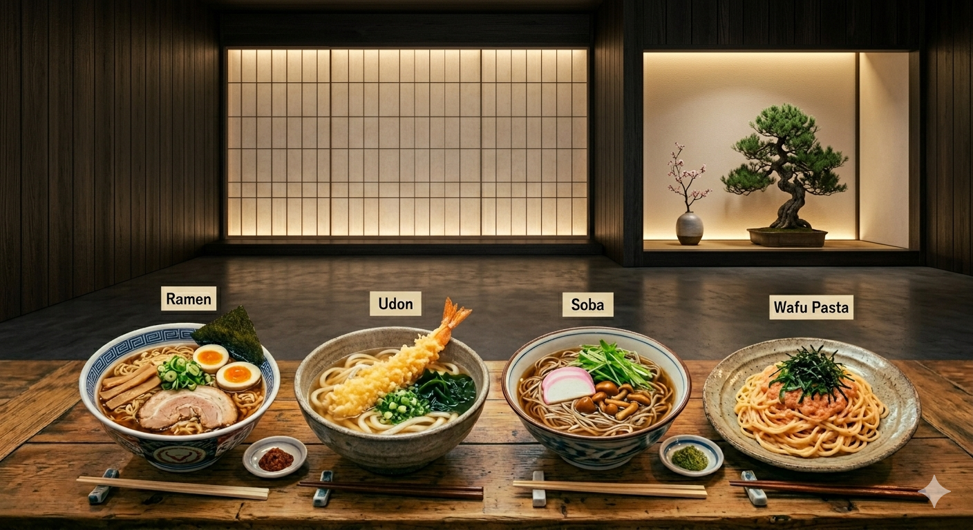 Tokyo's Top 30 Noodle Restaurants — Ramen, Udon, Soba &amp; Pasta | Meiten Gourmet