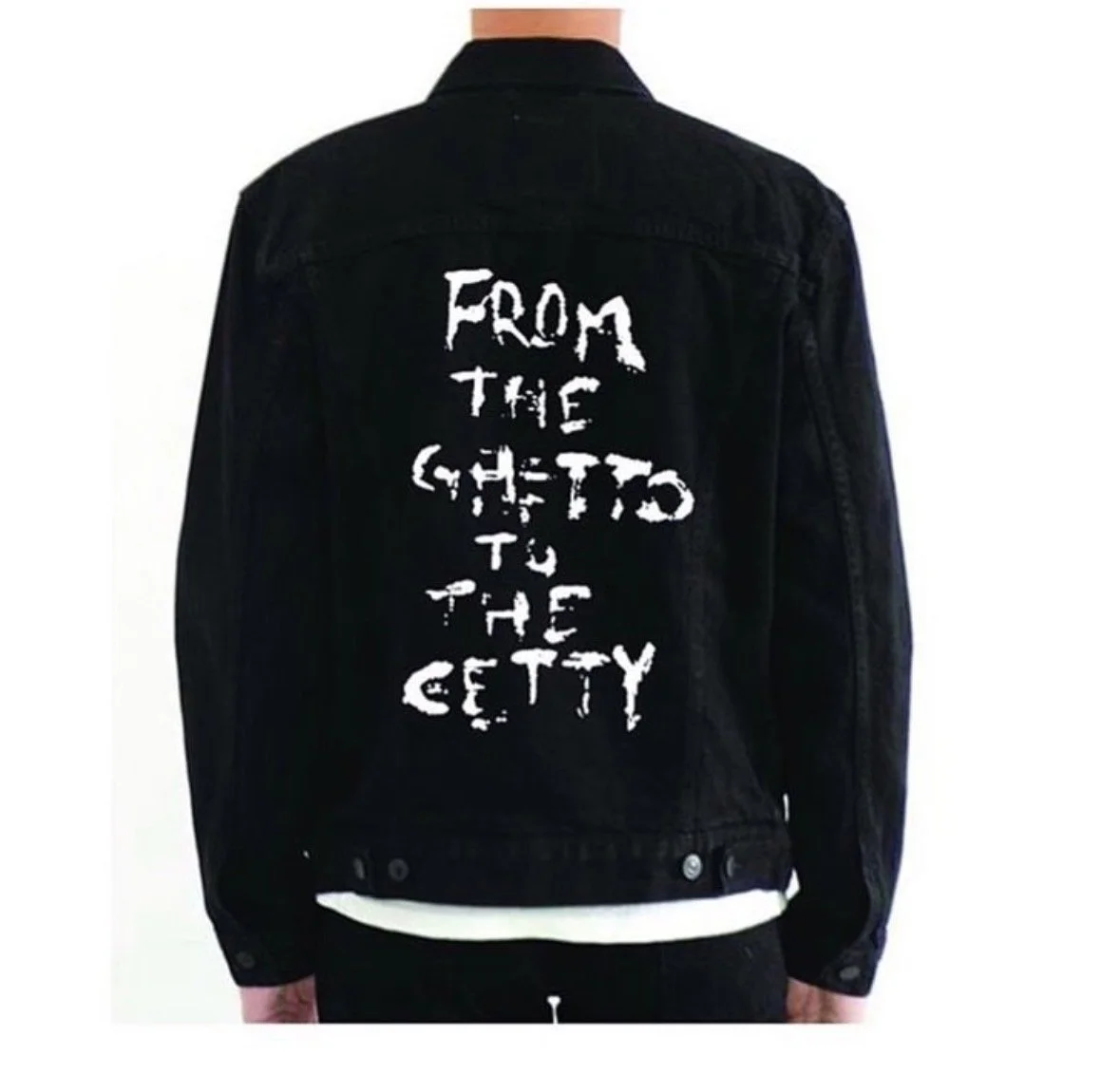 GHETTO TO THE GETTY JACKET