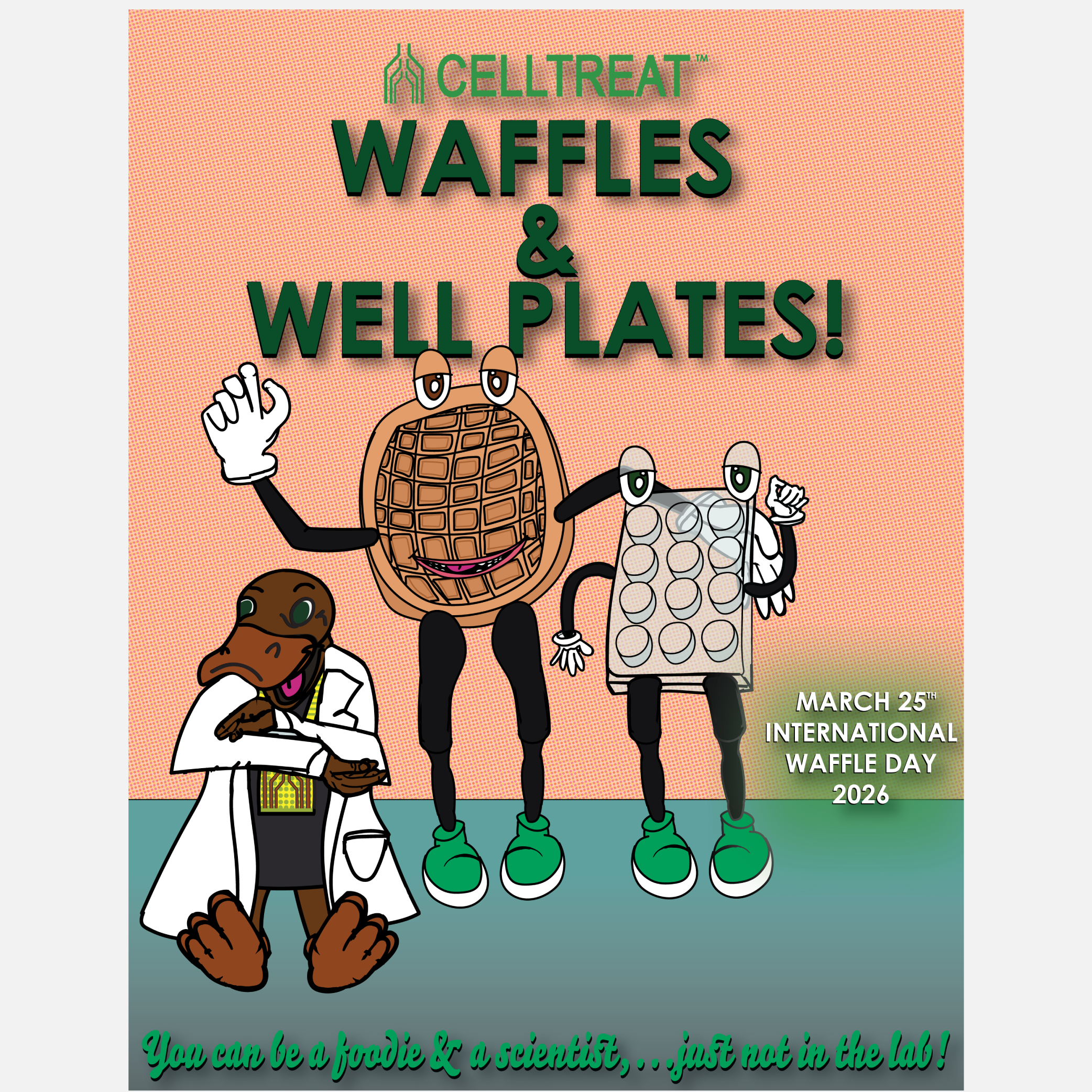 CELLTREAT WAFFLES & WELL PLATES