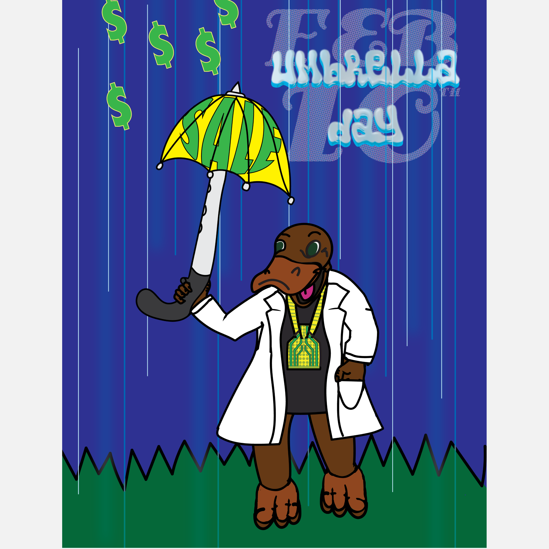 CELLTREAT PLATYPUS FOR UMBRELLA DAY