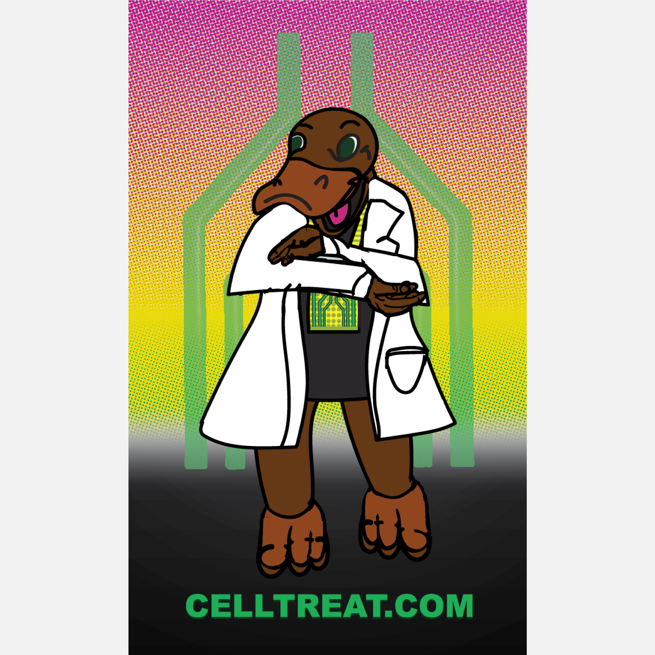 CELLTREAT PLATYPUS (ARMS CROSSED POSE)
