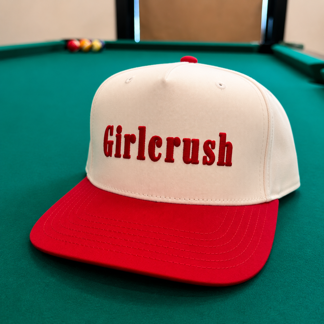 Girlcrush 2-Tone Hat (Red)