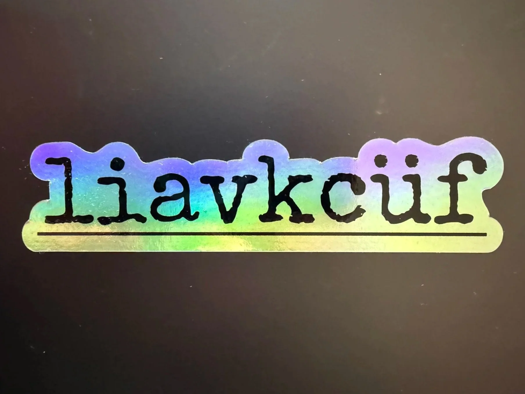 Holographic Sticker