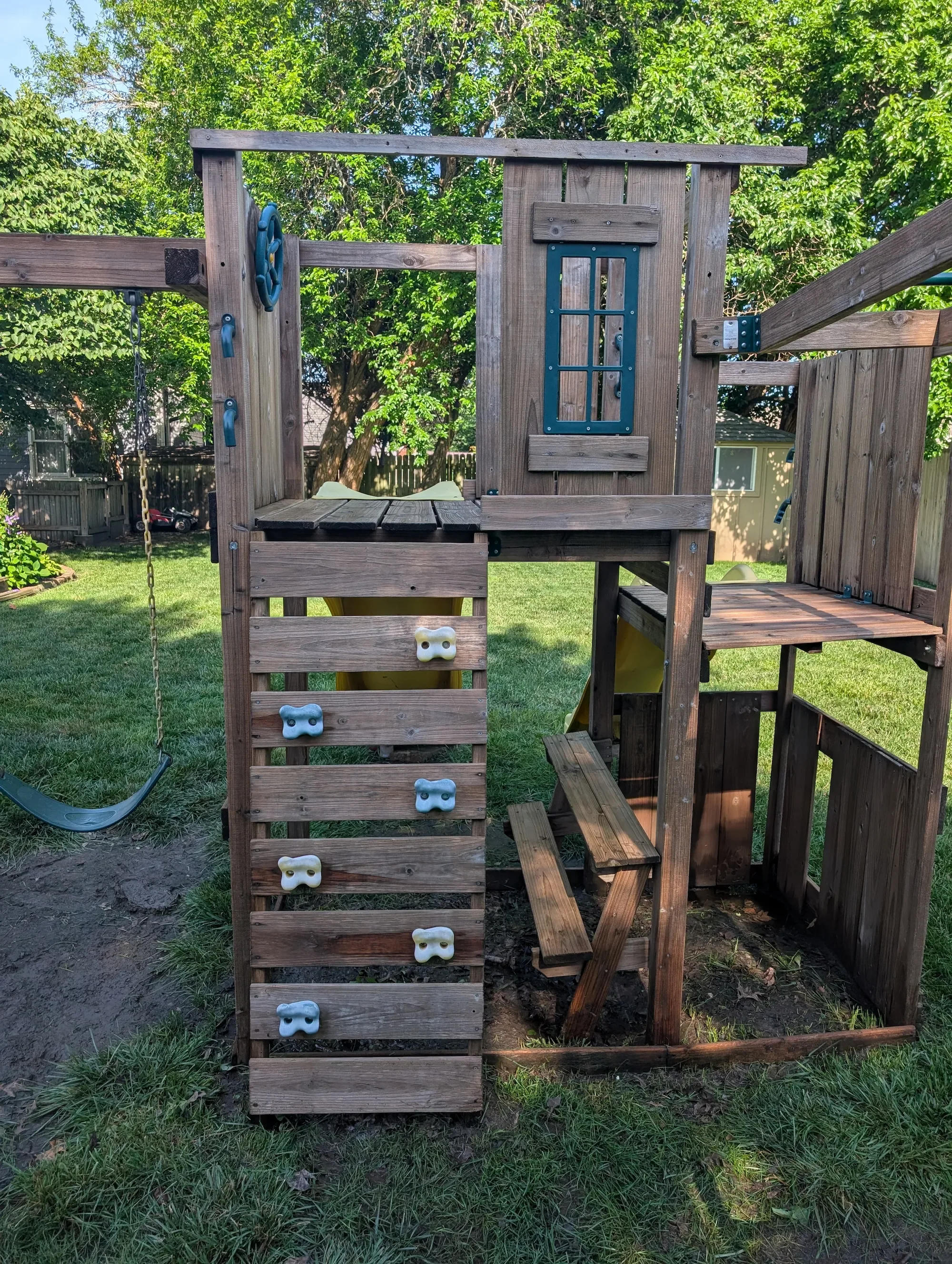 Is Your Playset Safe? Why Pressure Washing Isn't the Right Call for Backyard Play Equipment