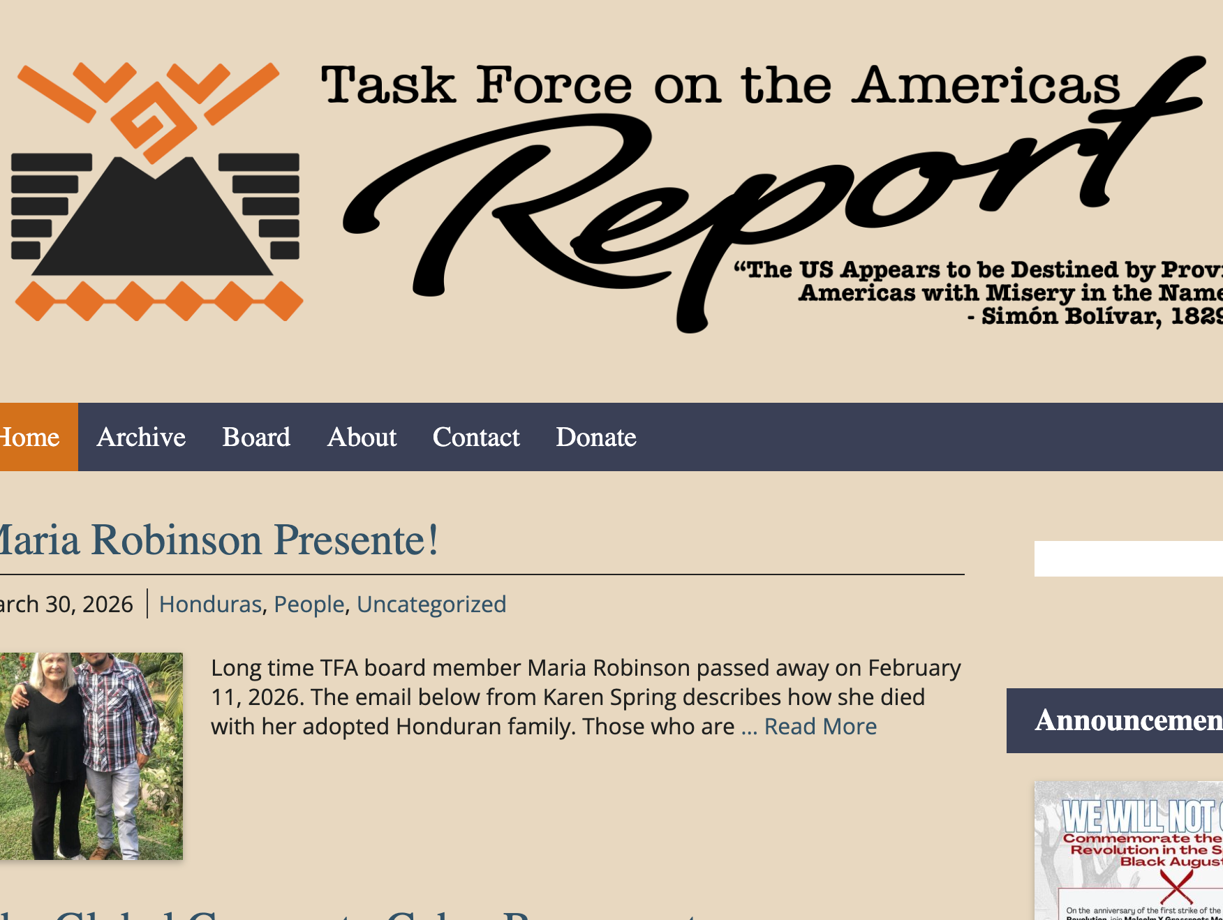 Task Force on the Americas