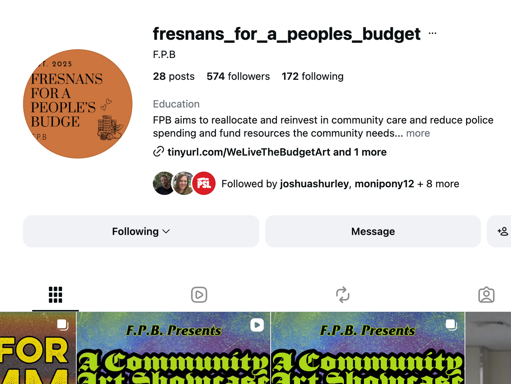 Fresnans for a People’s Budget