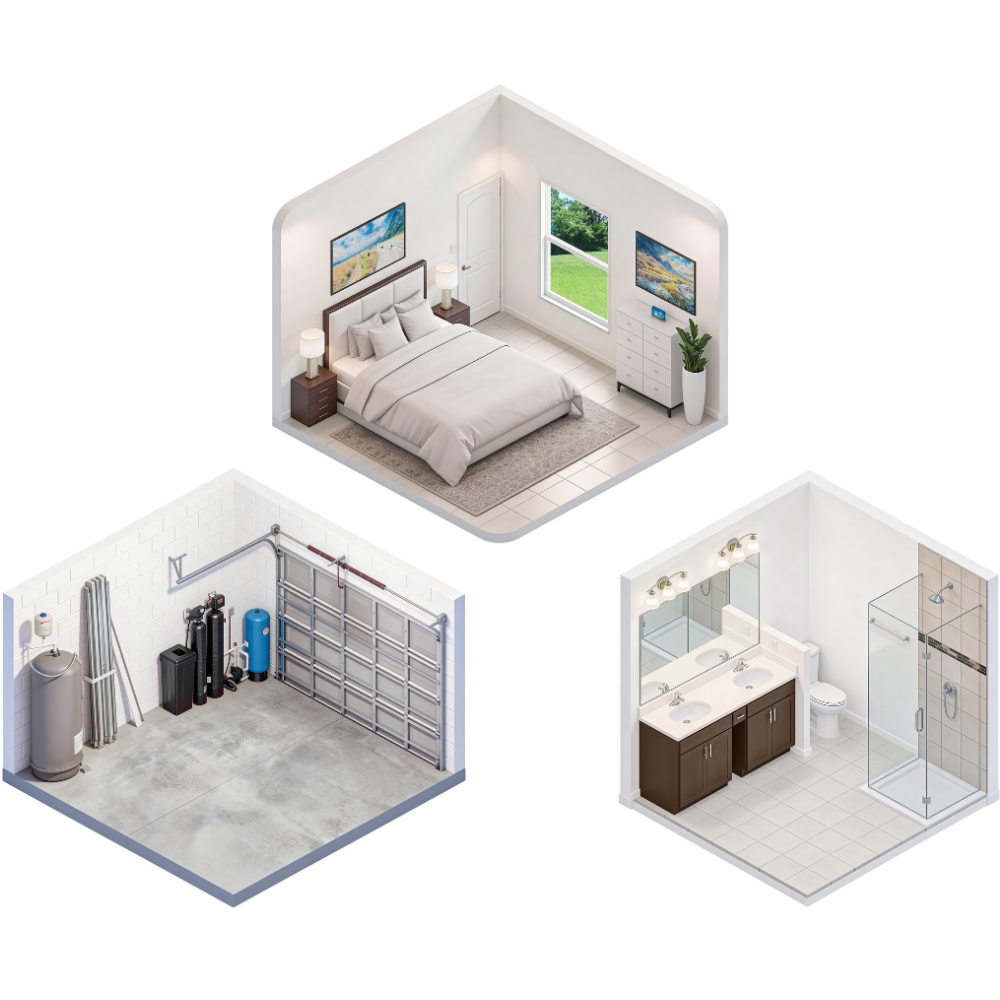 Avtec Homes - 3D Isometrics
