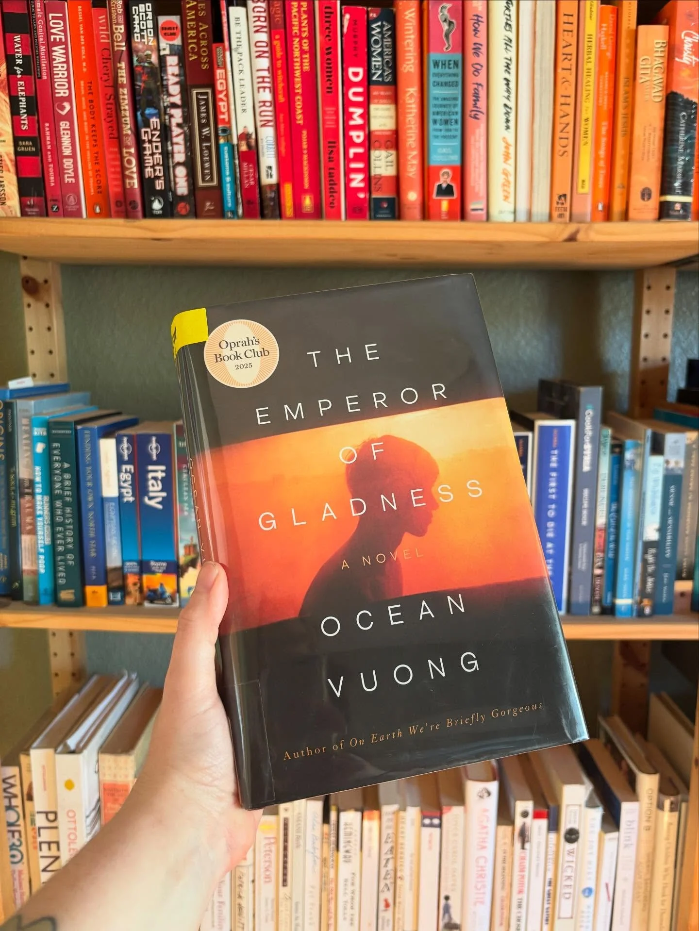 July Read - The Emperor of Gladness by @ocean_vuong 

Oh my god. One of my favorite authors and this book did not miss. It&rsquo;s beautiful. It&rsquo;s simple. It&rsquo;s a story about real people, real problems. The novel follows a more straightfor