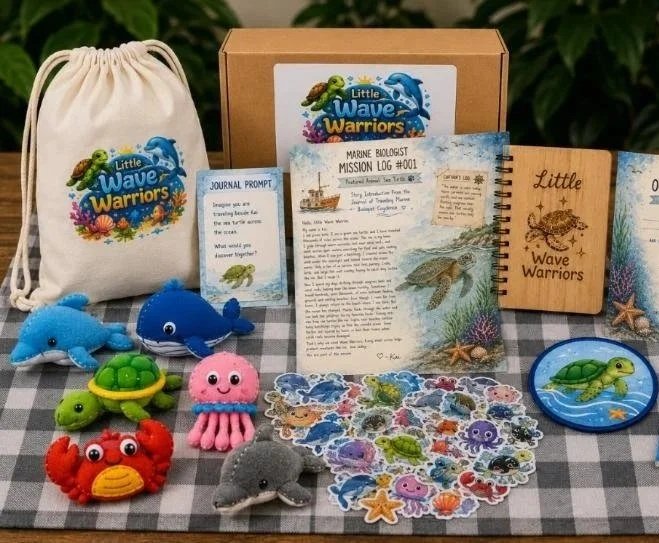 PRE-ORDER JULY 2026: Wave Warriors Welcome Box & Quarterly Subscription