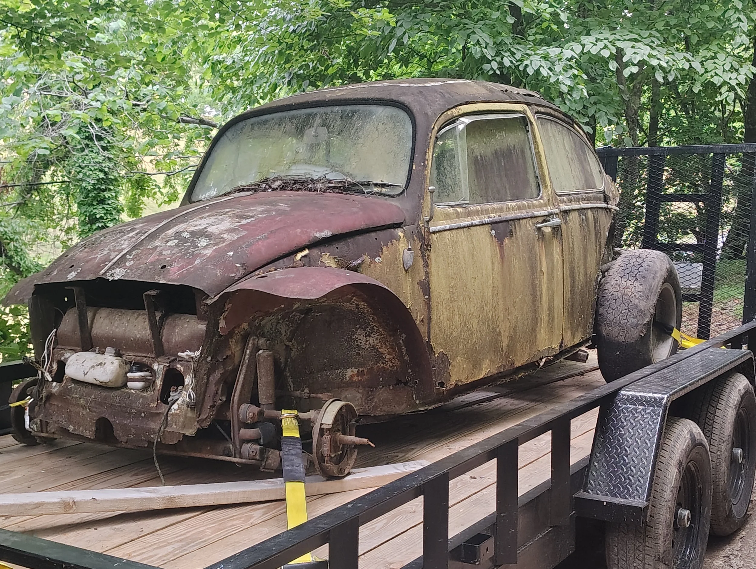 1965 VW BEETLE- SOLD FOR PARTS