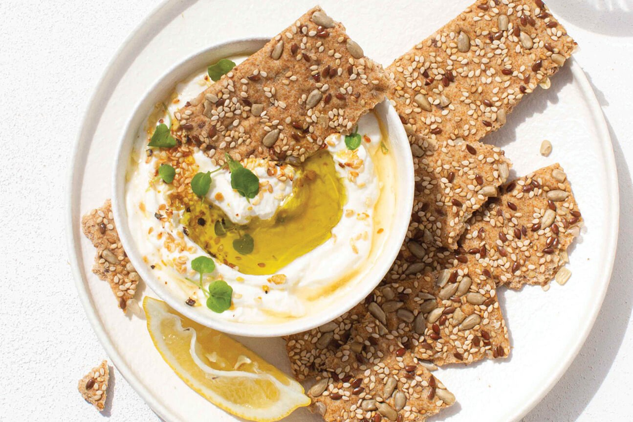 CREAMY COCONUT YOGHURT LABNEH