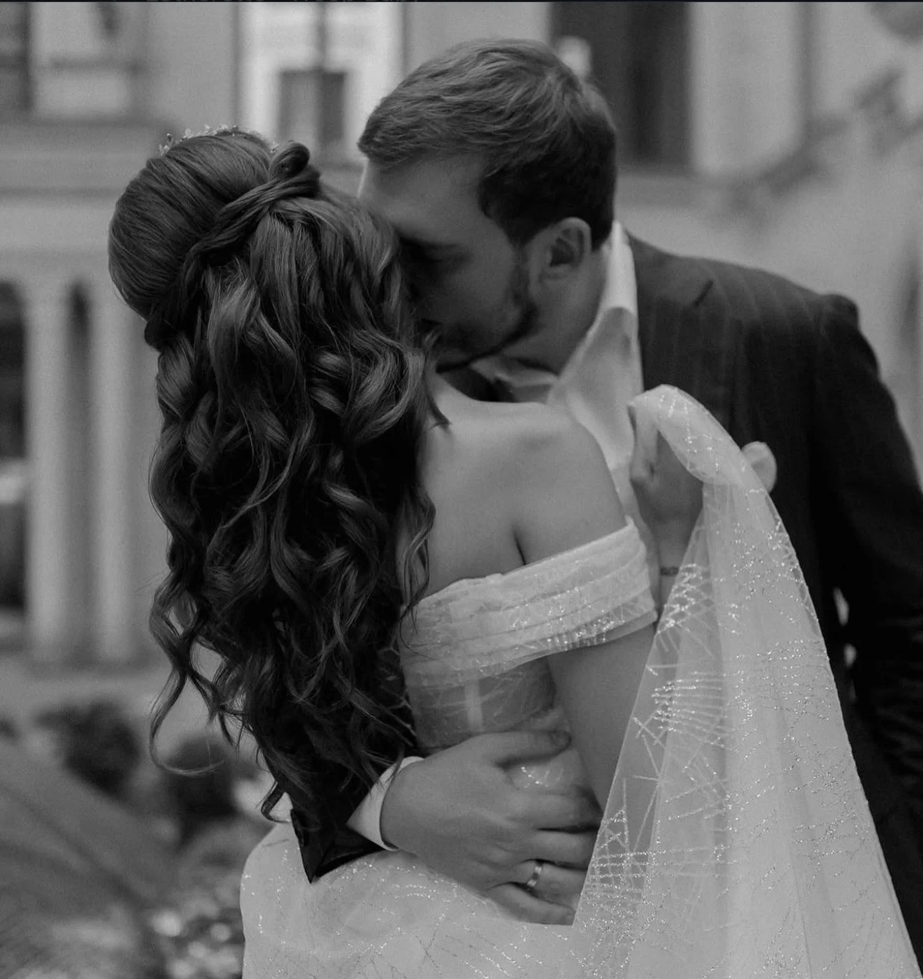 Wedding couple — bridal hair inspiration for one-on-one training at ESQAO Academy Los Angeles
