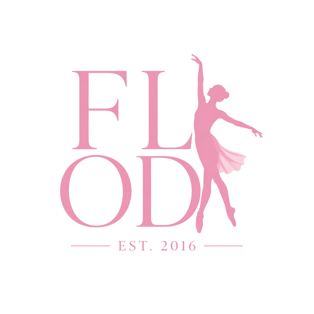 A pink outline of text that says 'You Do' with a silhouette of a dancer striking a pose to the right.