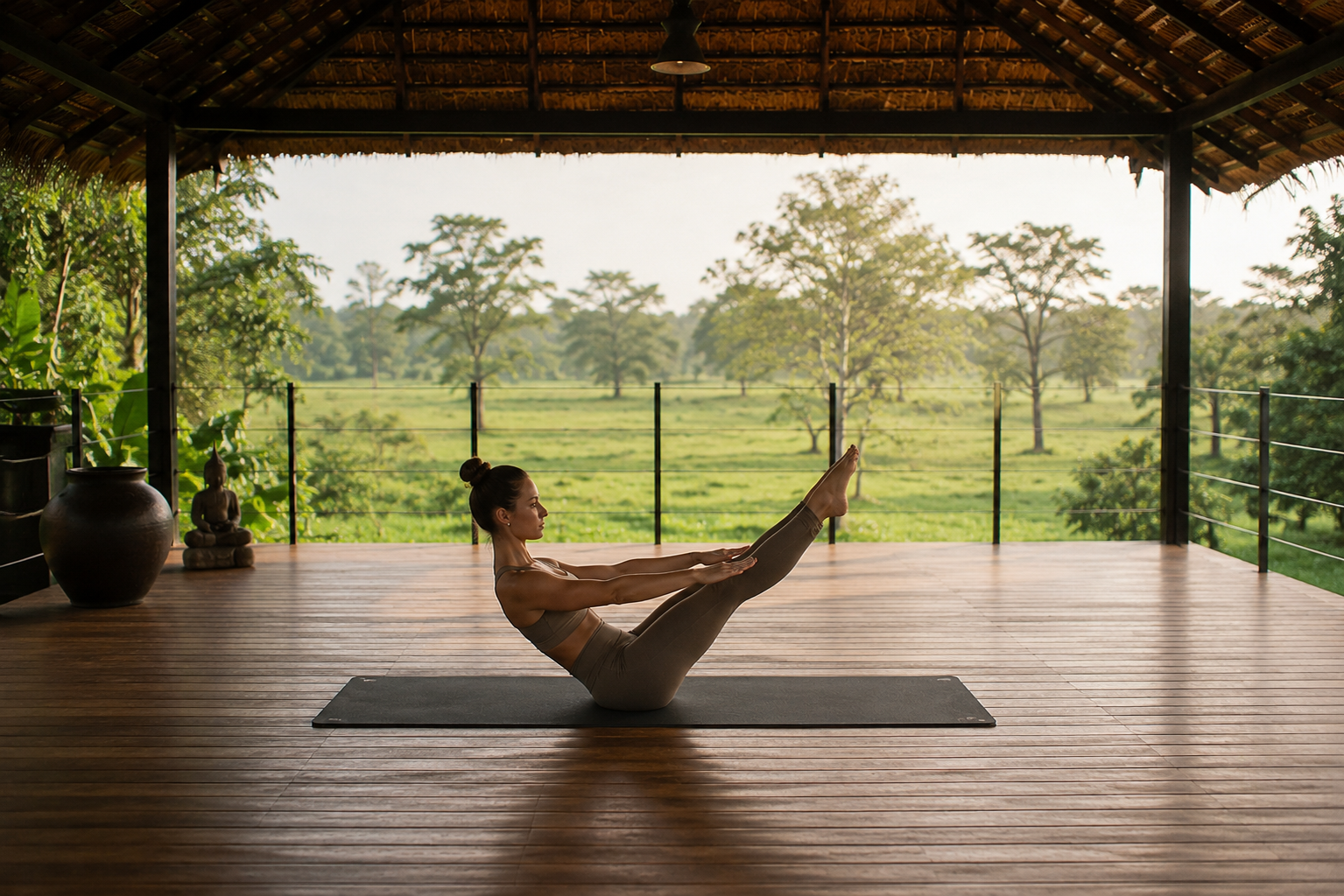 Pilates in sri lanka sigiriya elephant safari retreat