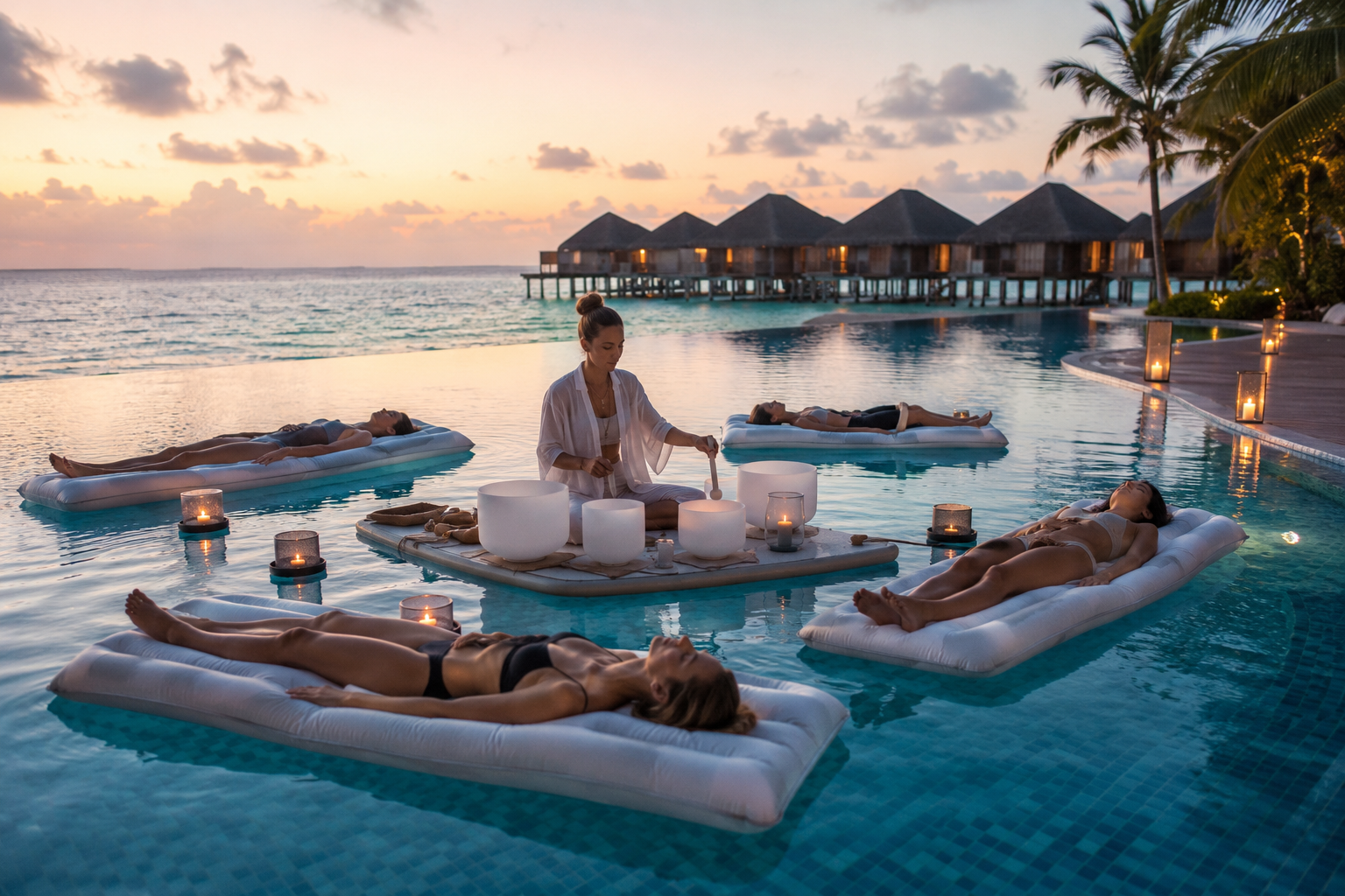 Maldives sound healing
