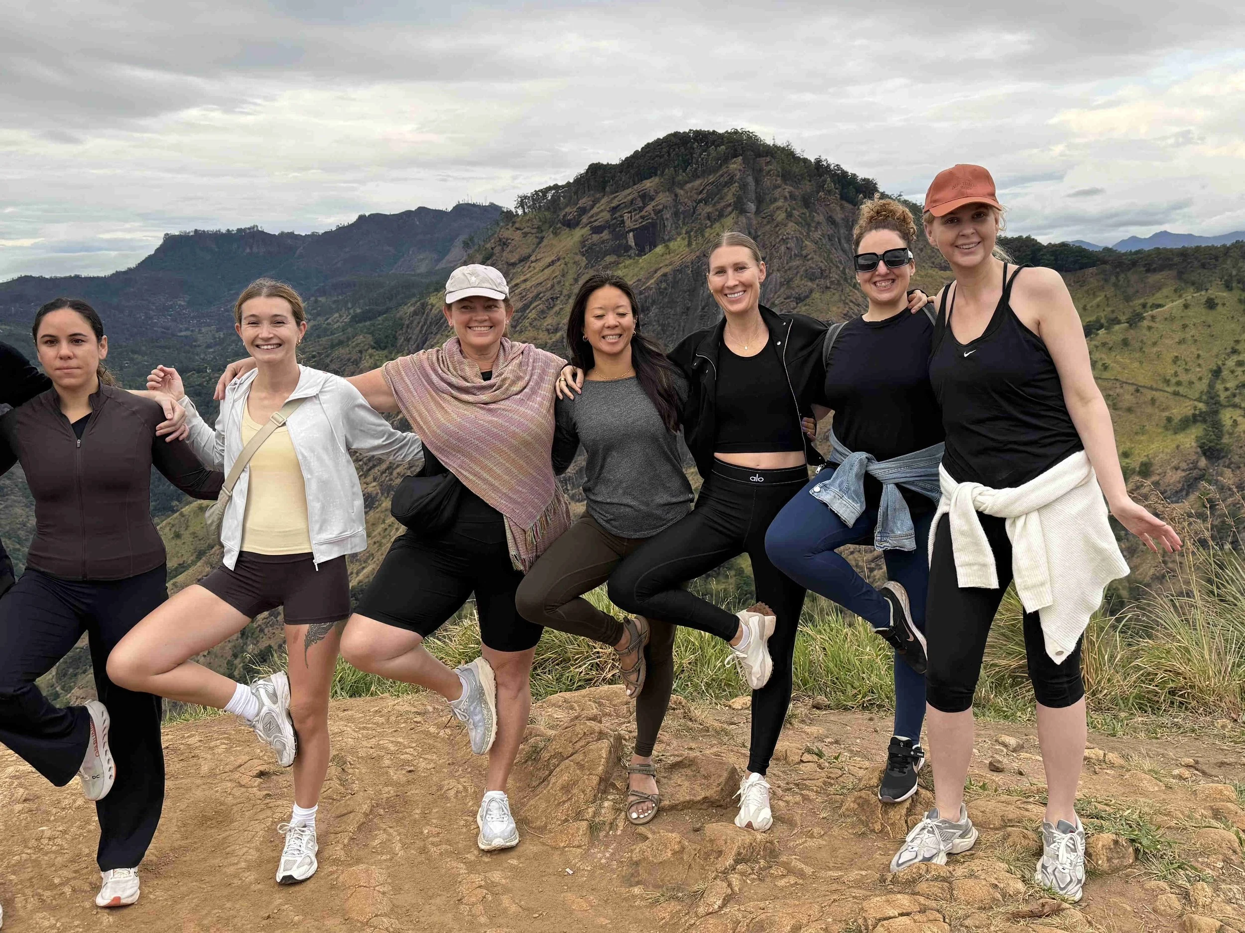 Scenic highland train journey through tea country Sri Lanka yoga retreat