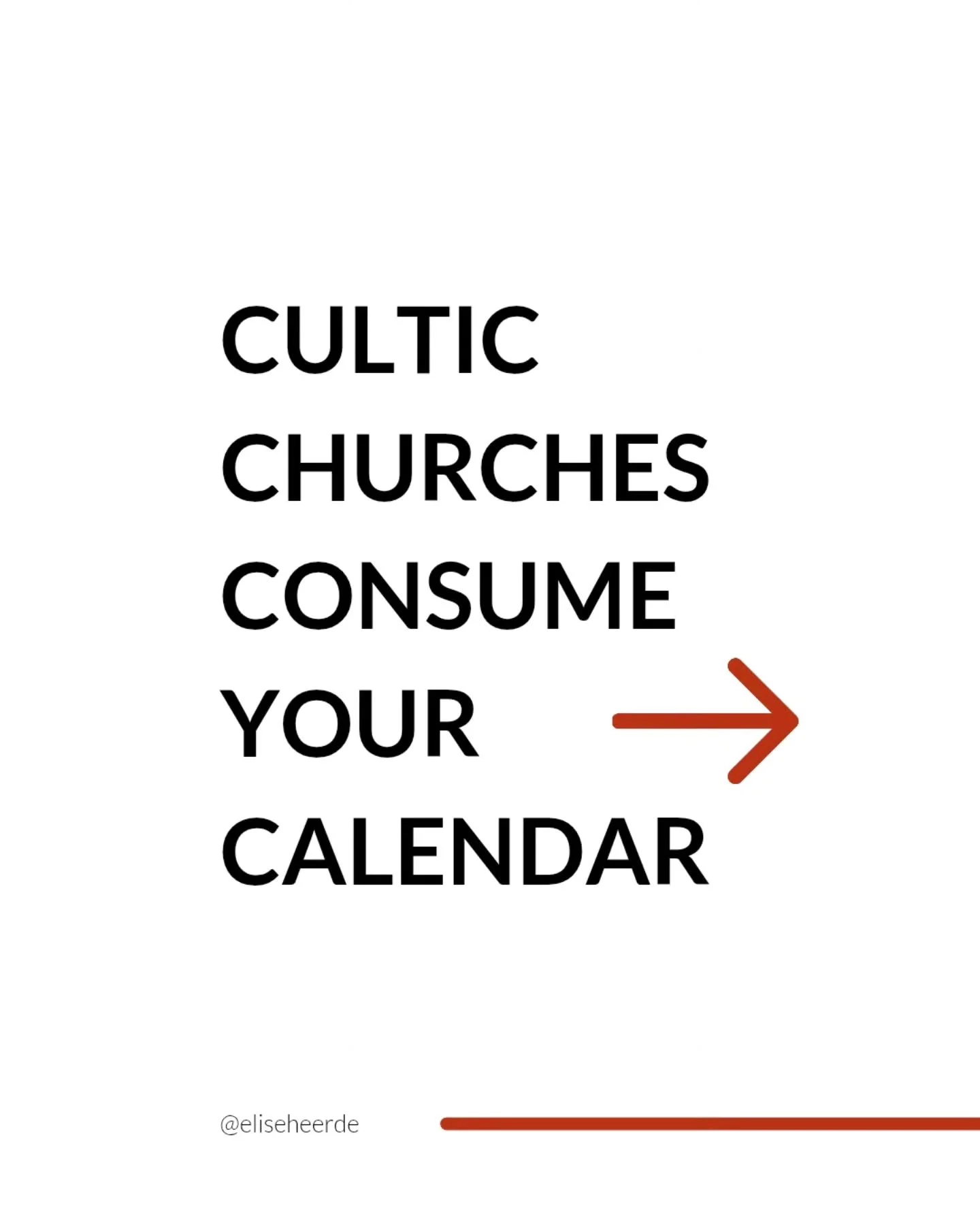High-control churches don't isolate you all at once. They fill your calendar until there's no room for anything else.

It happens gradually. A new roster here. A mid-week commitment there. An expectation that the faithful show up, and the language th