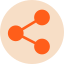 Network diagram with three connected nodes.