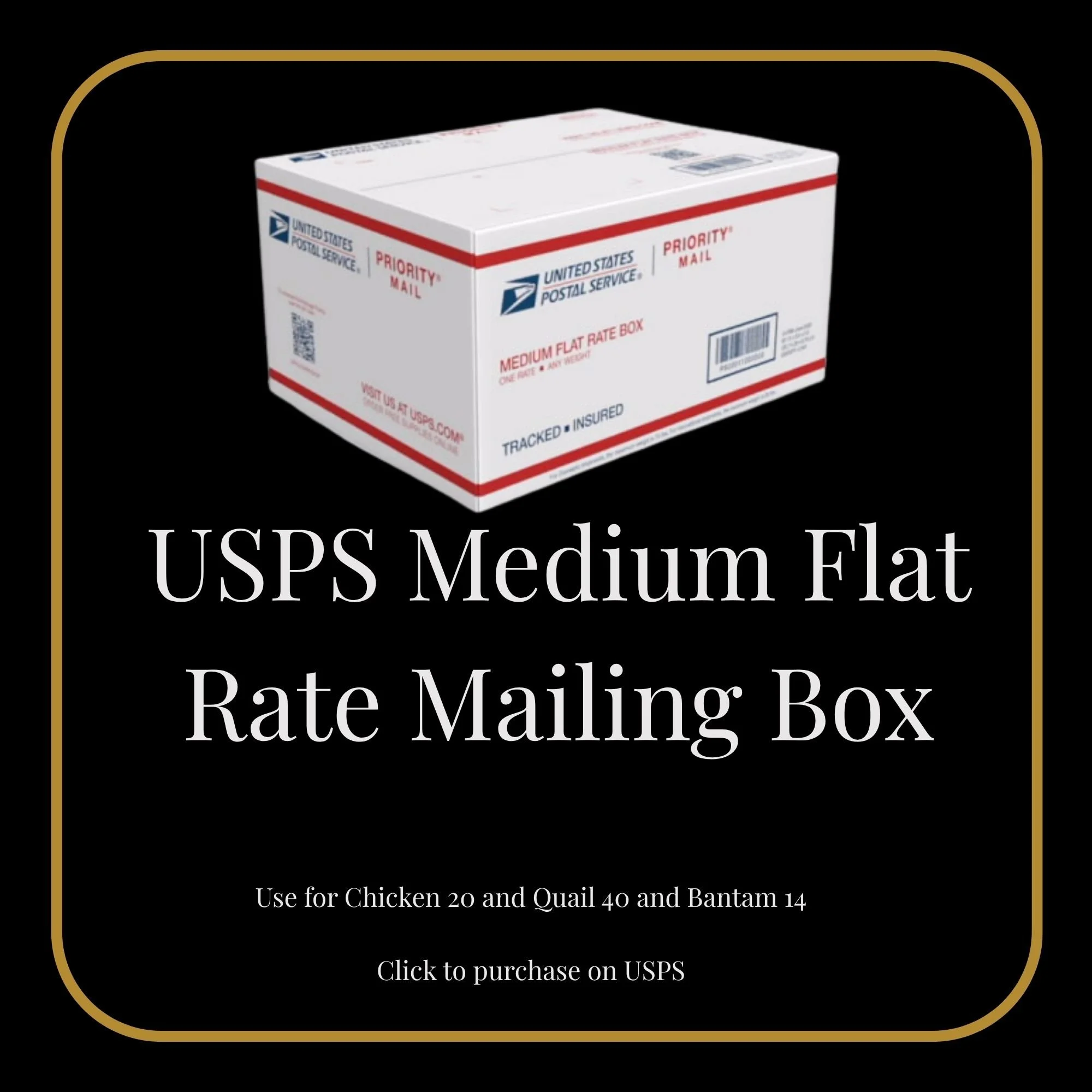 USPS Medium Flat Rate Box