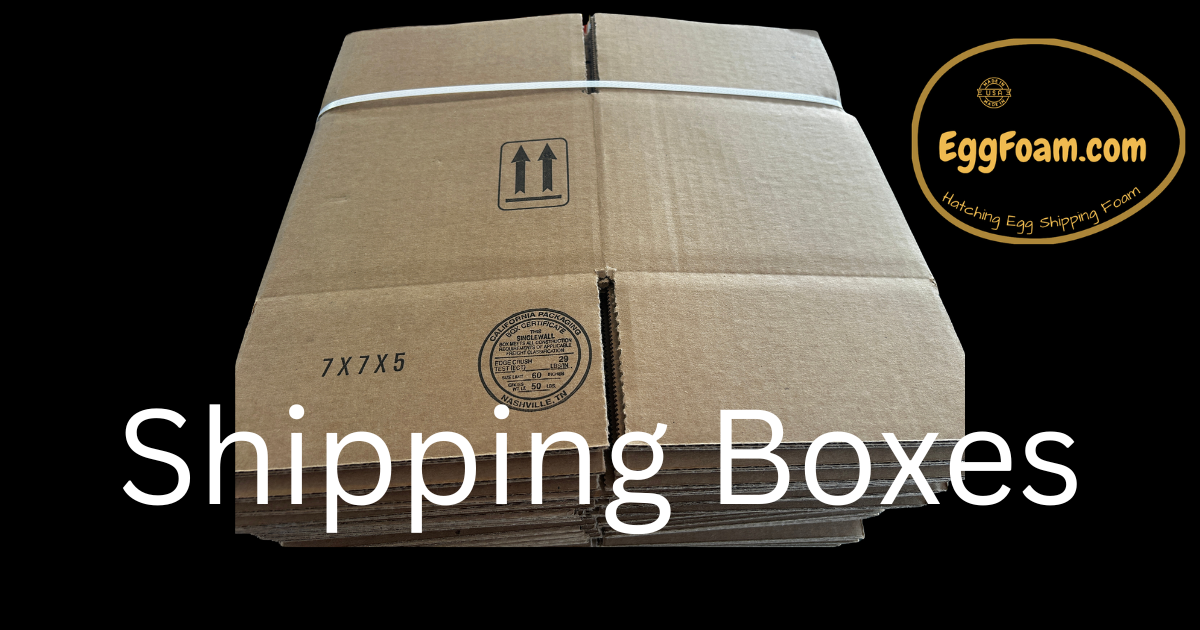 7" x 7" x 5" Shipping Boxes- 25 count