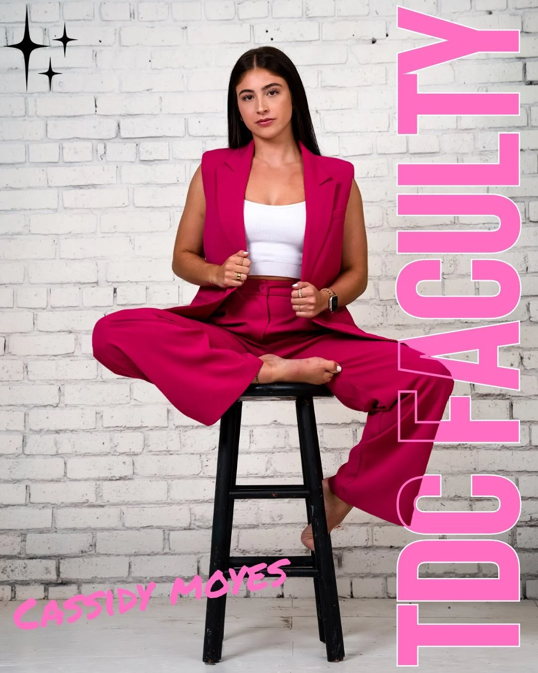 ✨FACULTY ANNOUNCEMENT✨

Introducing @cassidy._.moyes 💫

Meet one of our fearless leaders! Cassidy is one half of the heart and soul of TDC and has put so much work into building something so special. She brings the best energy everywhere she goes an