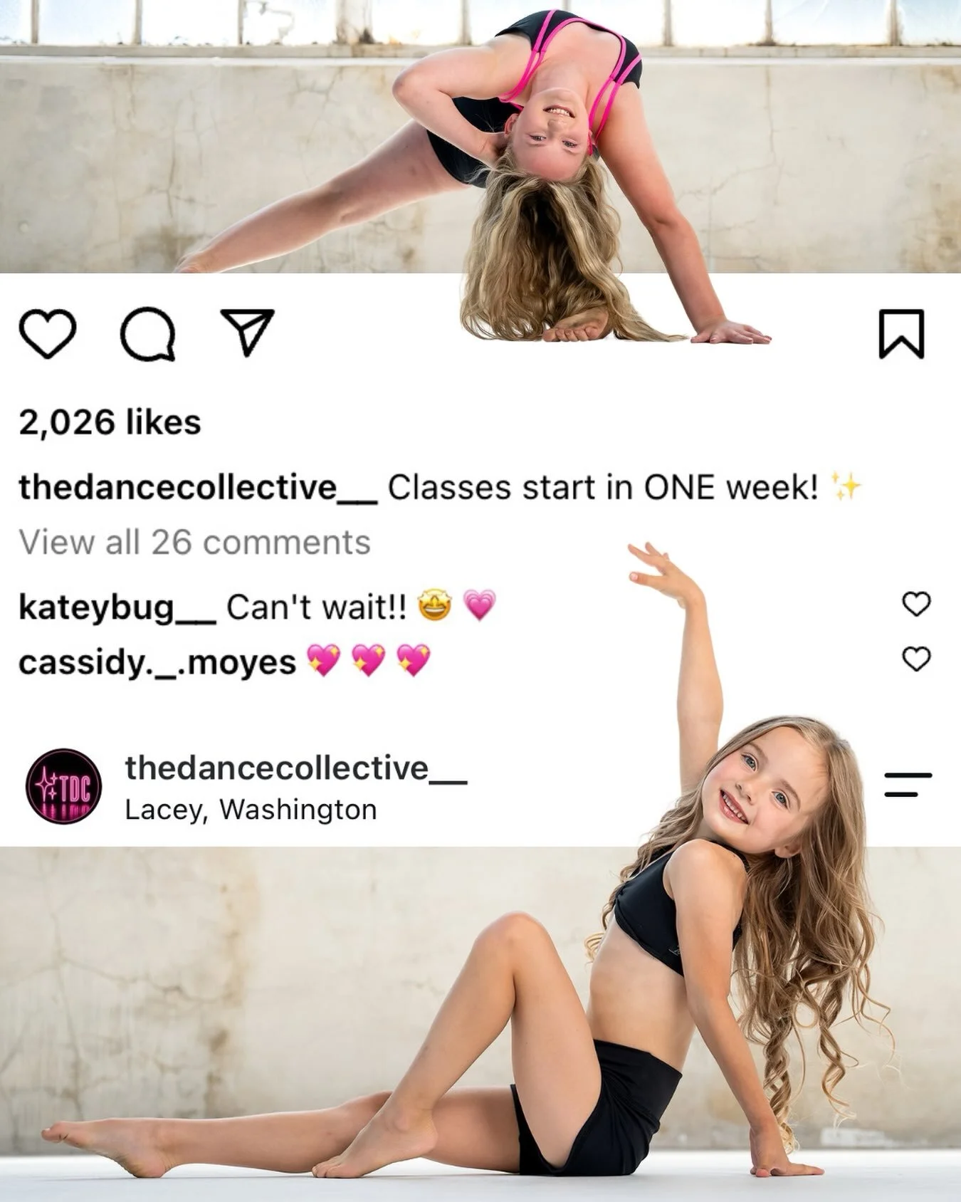 Had to do a double take&hellip; 👀 Fall classes start in ONE WEEK! ✨

Visit the link in our bio or website to register or sign up for a free trial class! 

See you September 14th! 🪩💖

#thedancecollective✨ #TDC✨