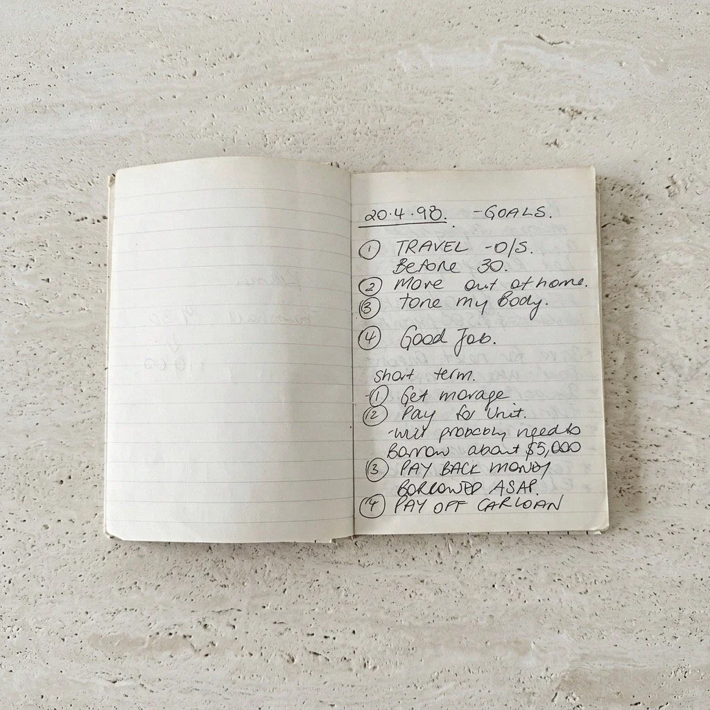 What Happened to the Goals I Wrote Down in My 20s?