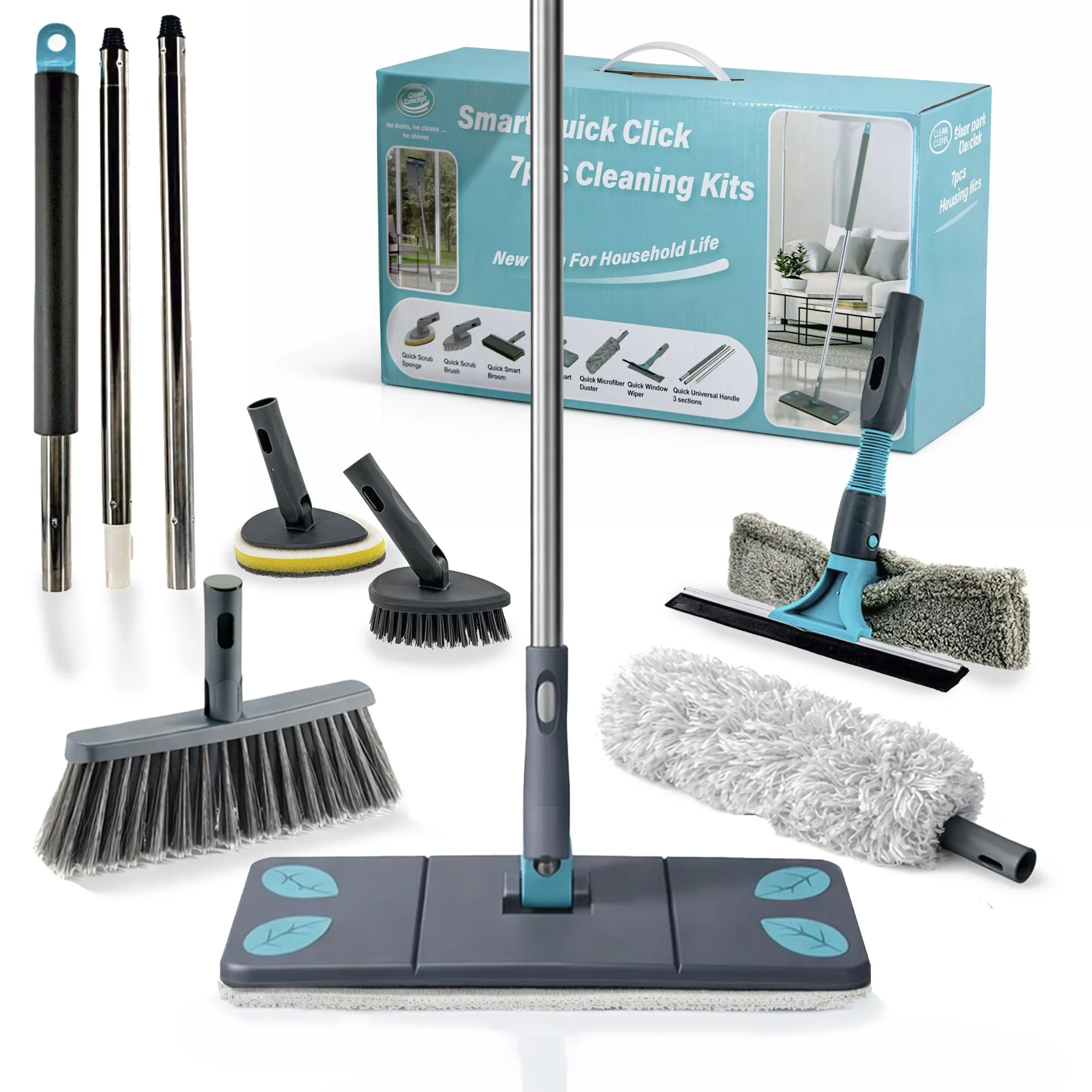 Kit de limpieza 7 en 1.