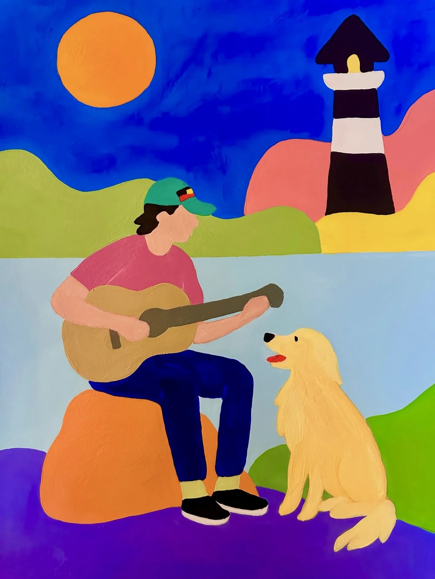 Sea a man about a dog