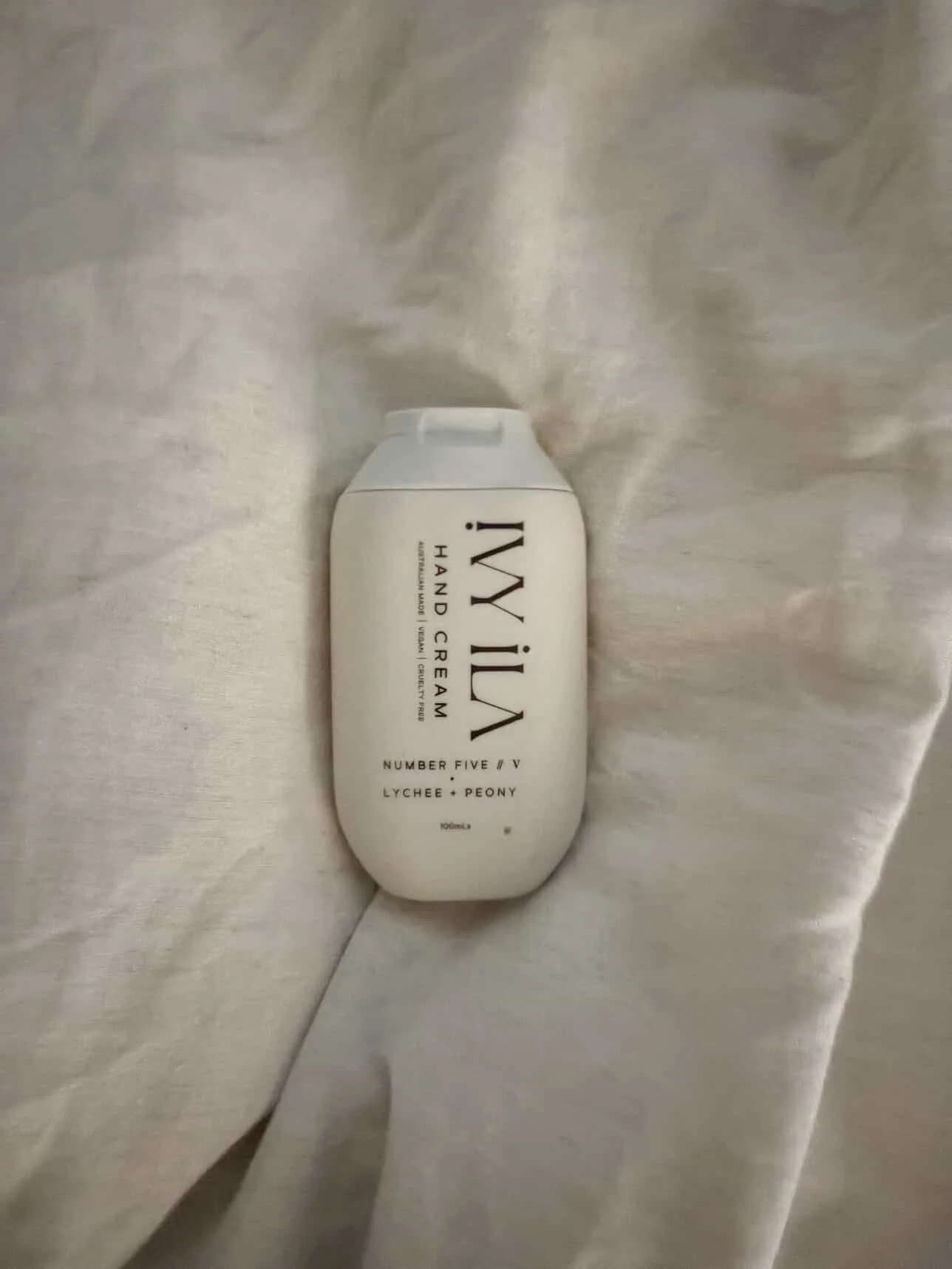 IVY ILA | number five // V | lychee + peony hand cream