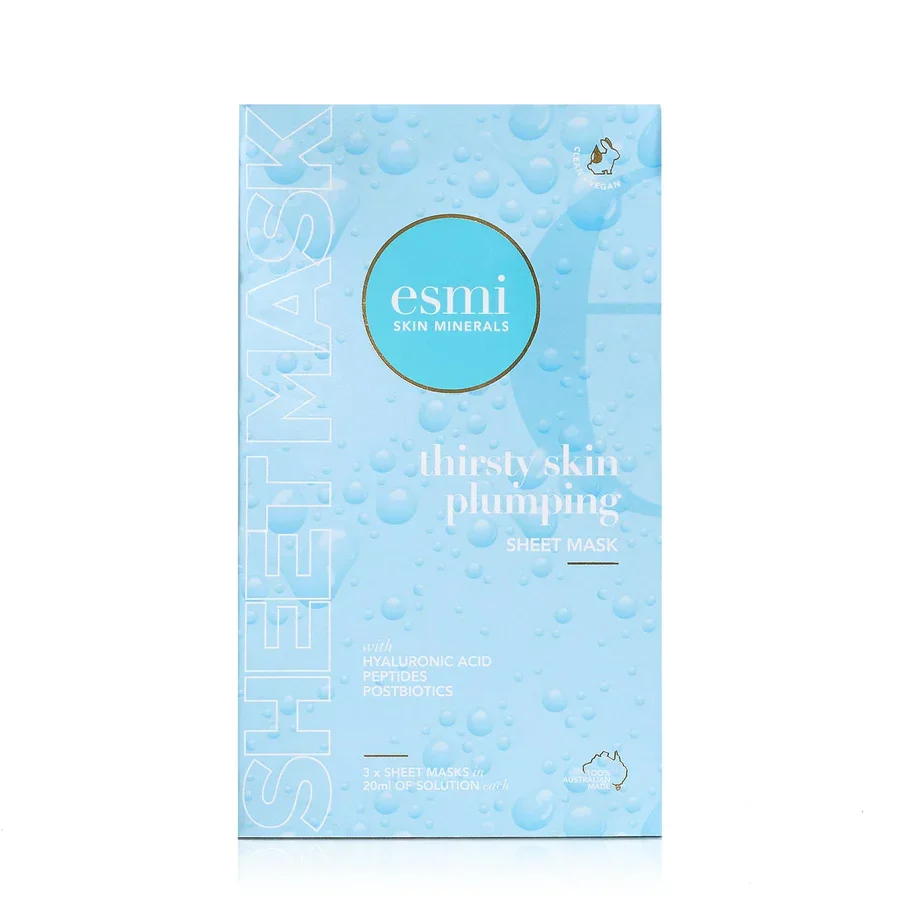 ESMI | thirsty skin plumping sheet masks