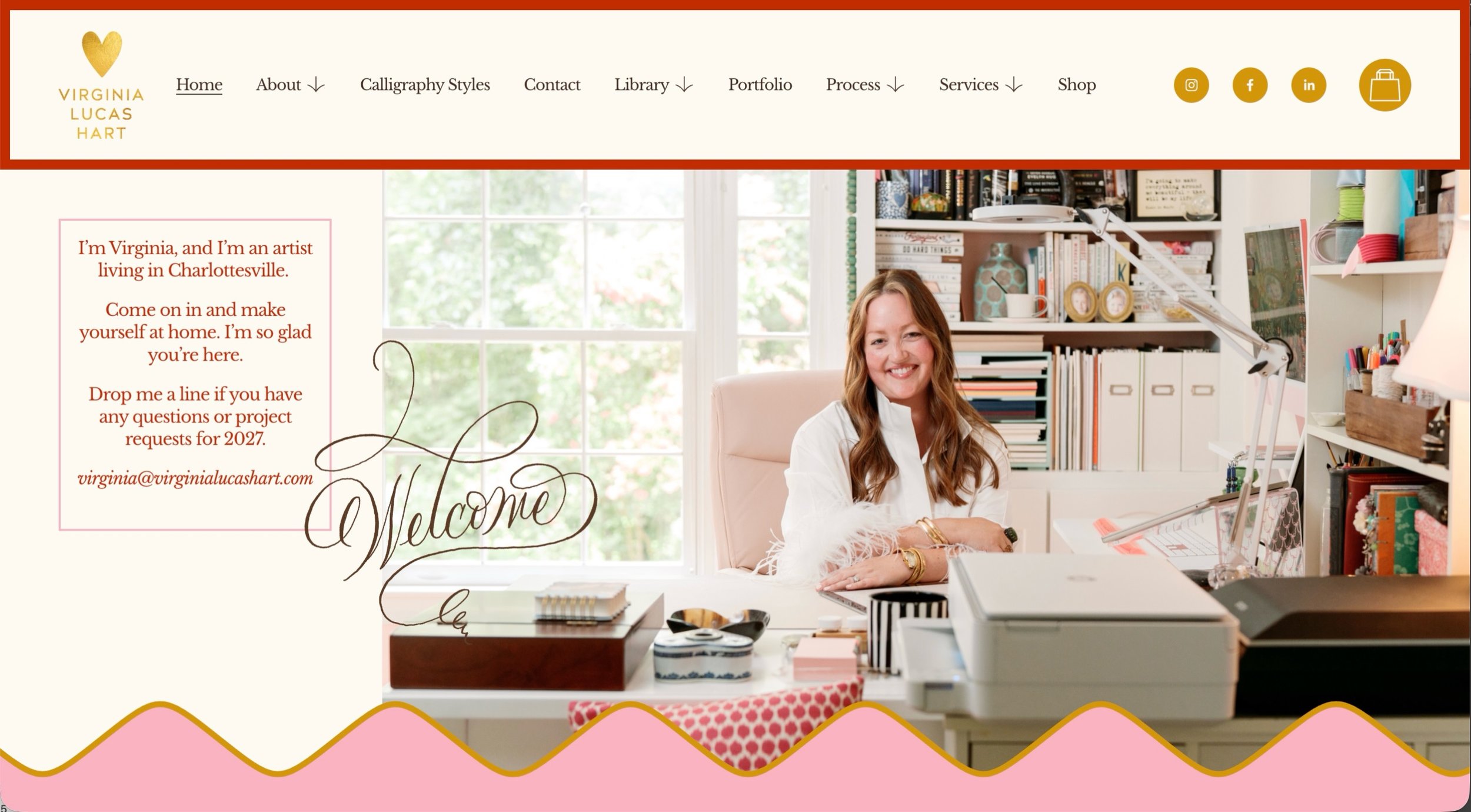 ✨she&rsquo;s live!✨ 🖥️💻📱www.virginialucashart.com

As I wrote to my newsletter subscribers, I wanted to officially move house on the internet, but I&rsquo;m still very much unpacking boxes, making sure all the lights turn on, and the appliances op