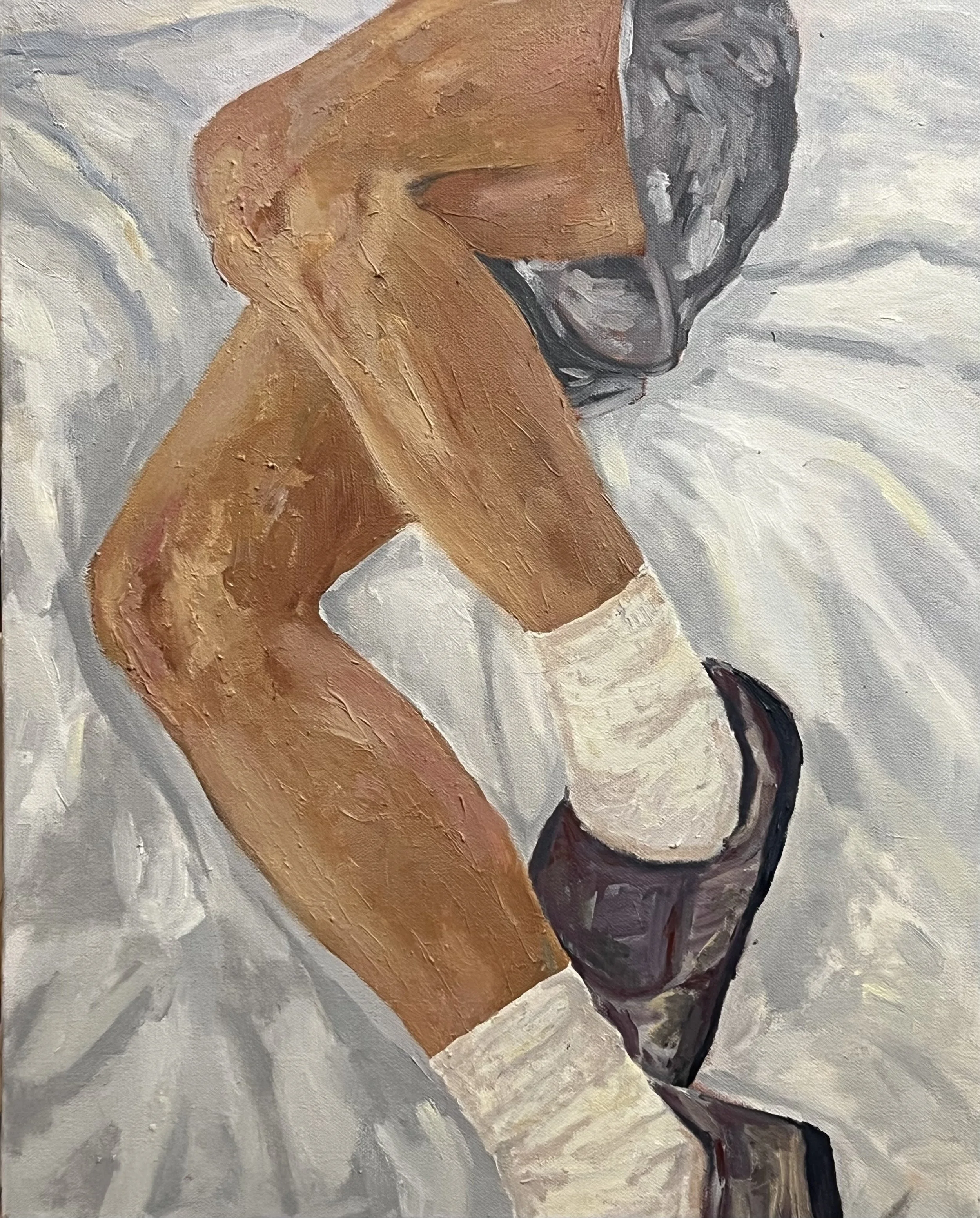 "Restless"
16x20, Oil on Canvas
2025