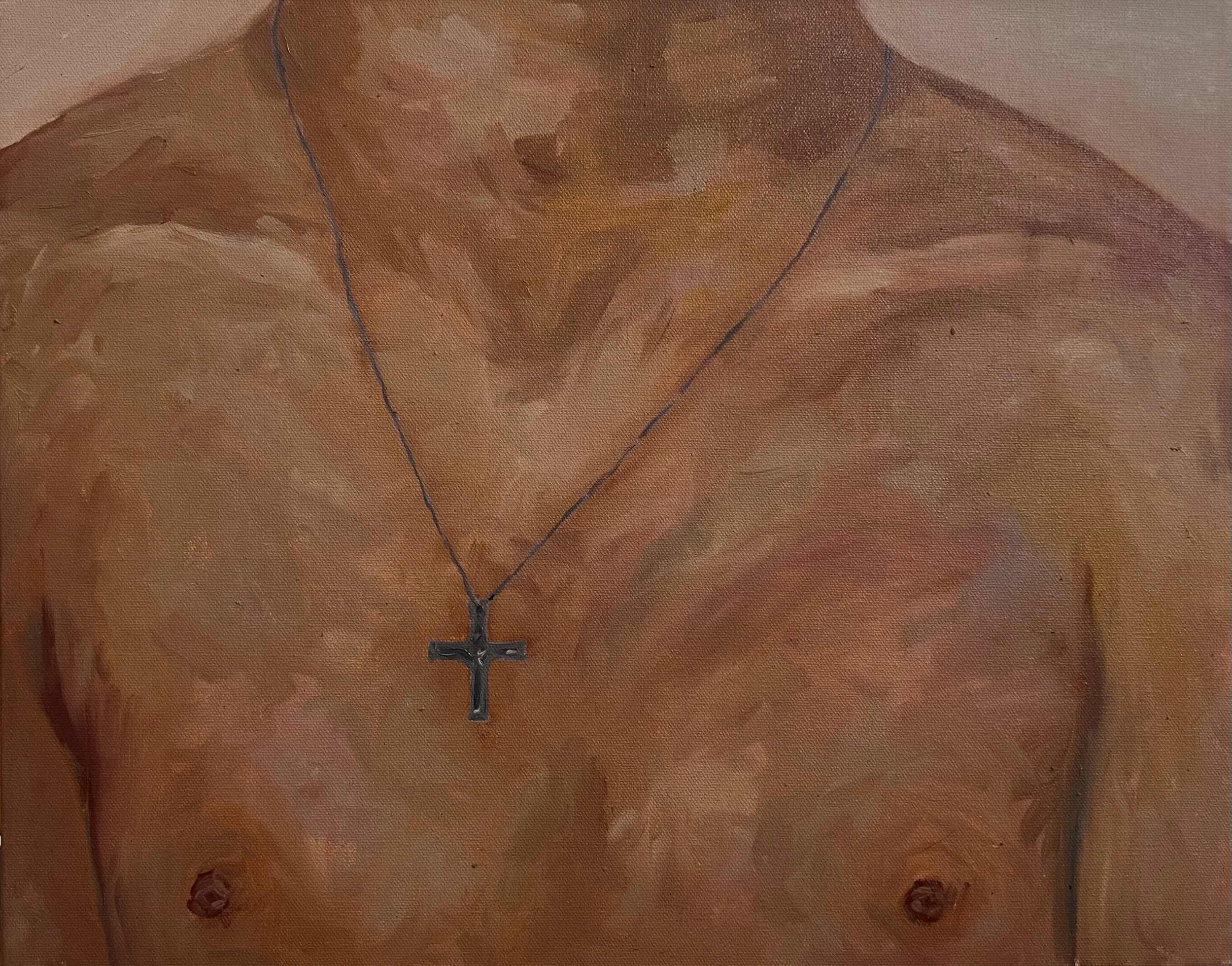 "Altar of Flesh"
16x20, Oil on Canvas
2025