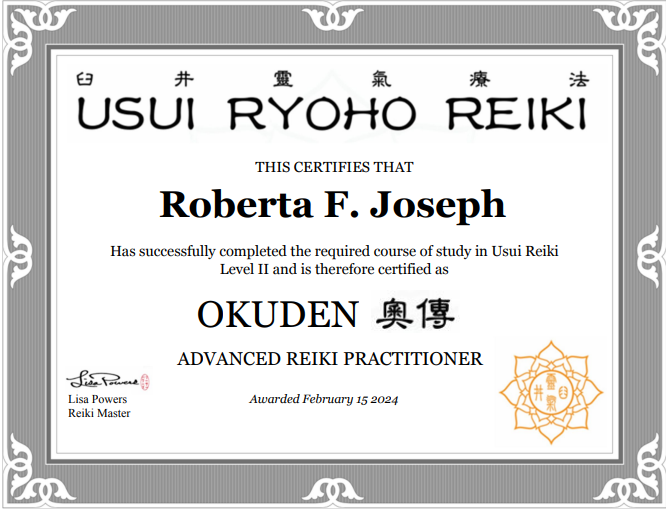 Okuden certificate, 2024