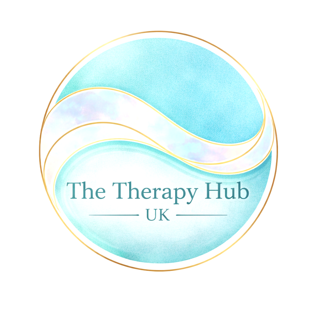 The Therapy Hub UK logo — professional membership community for therapists, counsellors, supervisors, counselling students and wellbeing practitioners across the UK