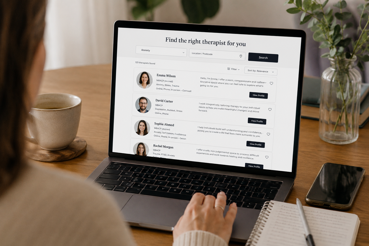 How to Find the Right Therapist for Anxiety, Stress, Depression, Burnout, Trauma, Confidence or Self Esteem in the UK