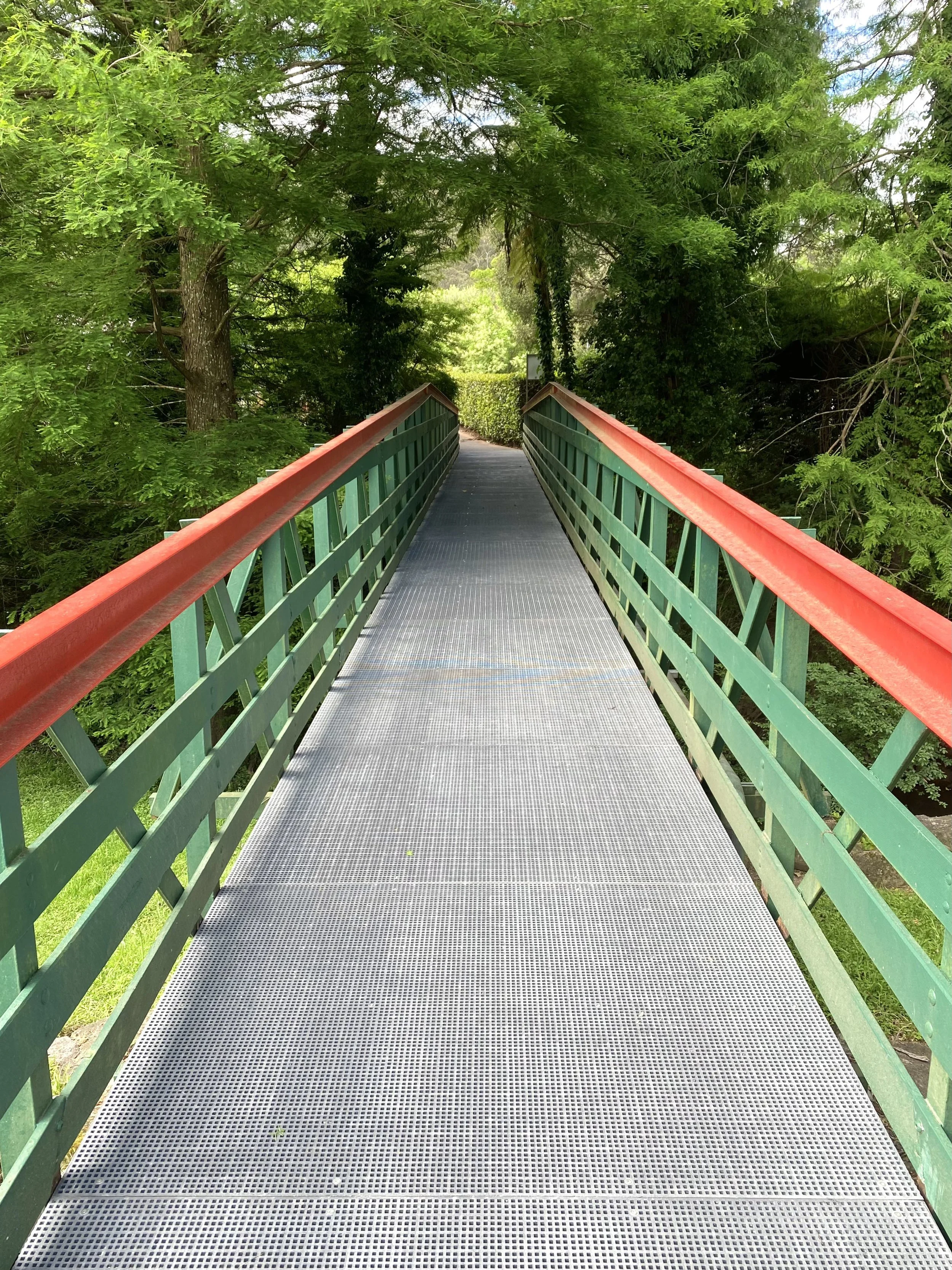Commercial FRP deck bridge completed by Platinum Decks for safety