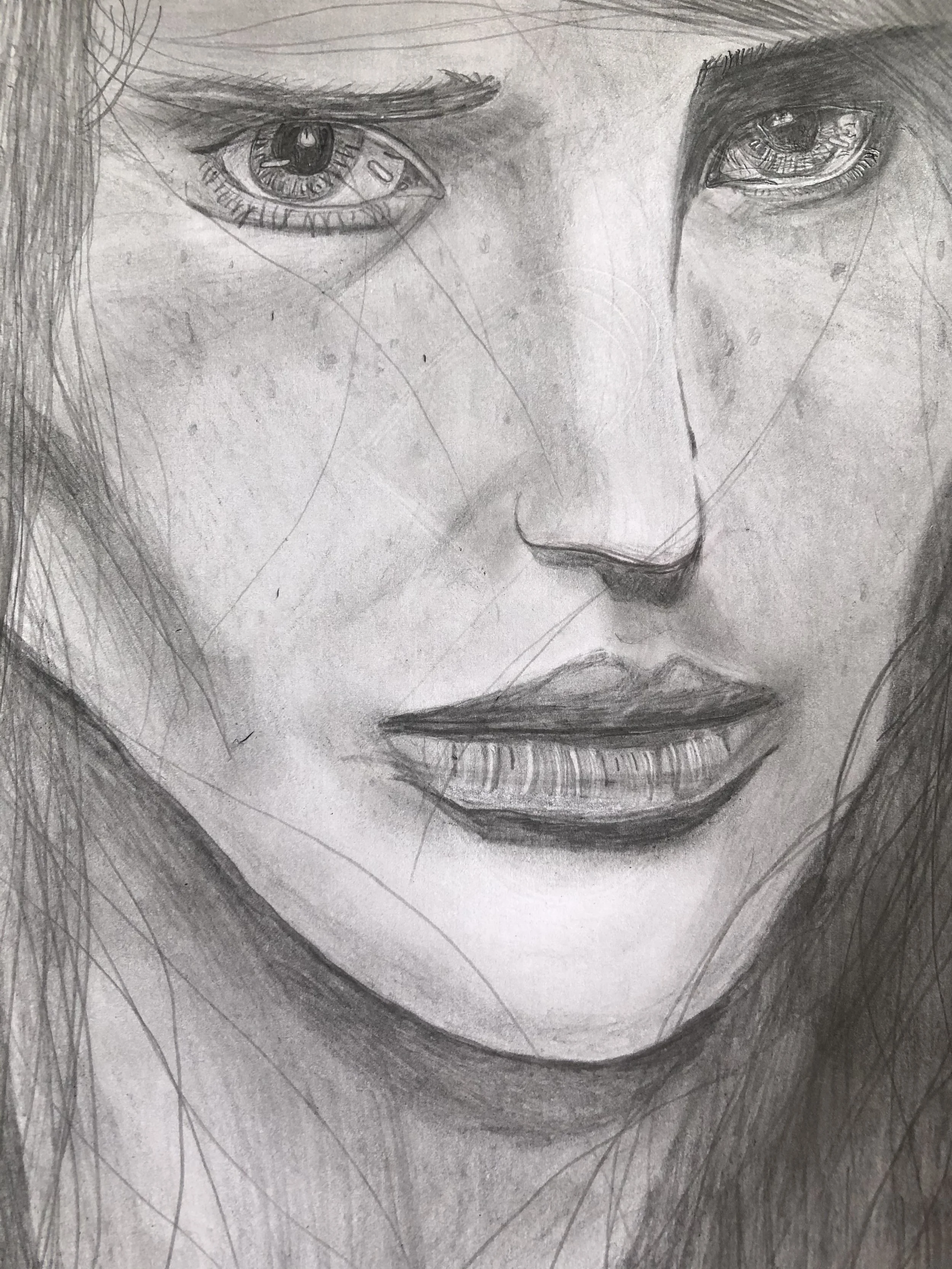  First attempt at a realistic portrait. 