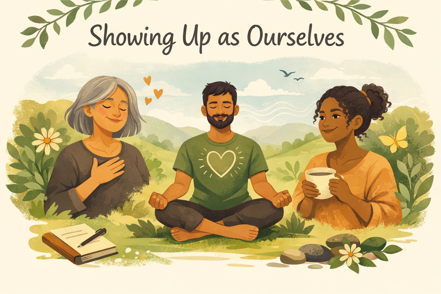 Showing up as ourselves