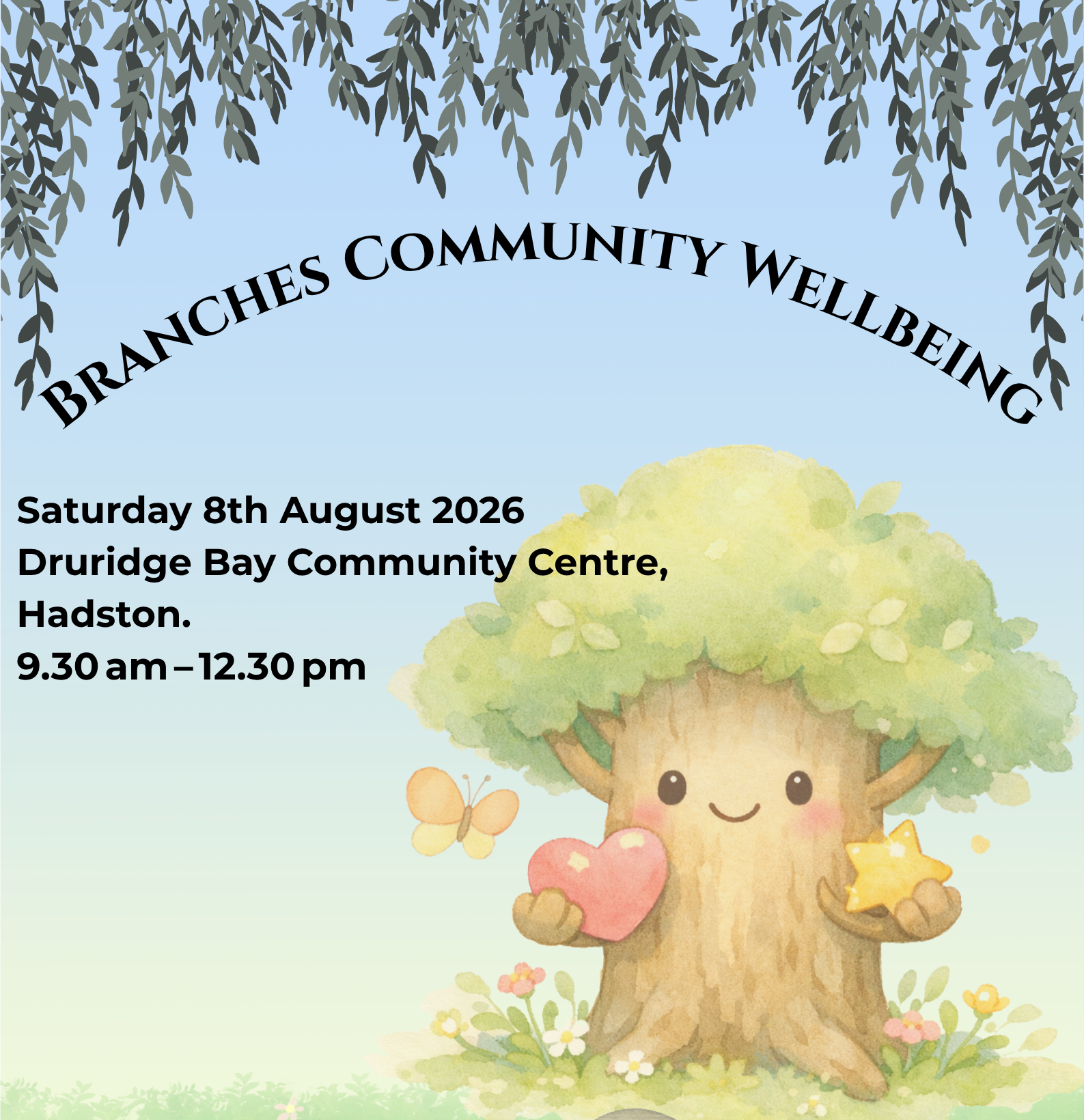 Branches Community Wellbeing: Beginning Something Special 8th August 2026