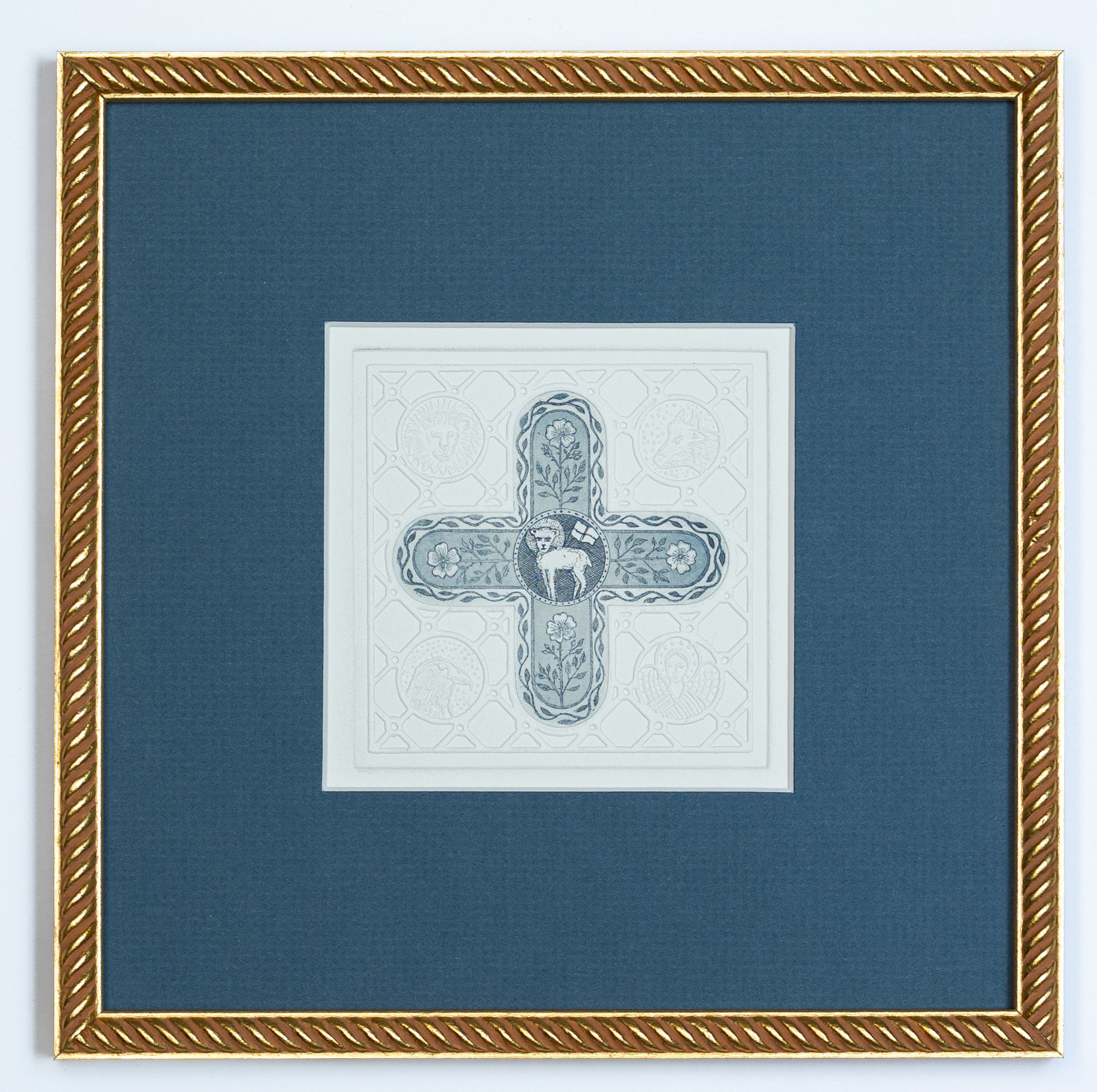 Grafika, 21,5 x 21,5 cm, oprawiona,                  cena 649PLN [S0032]