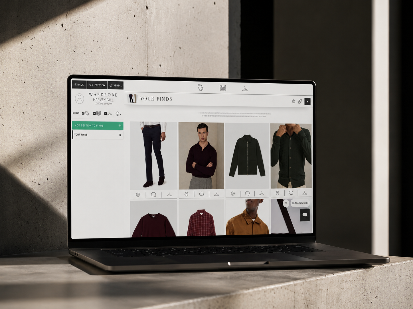 Digital Lookbook