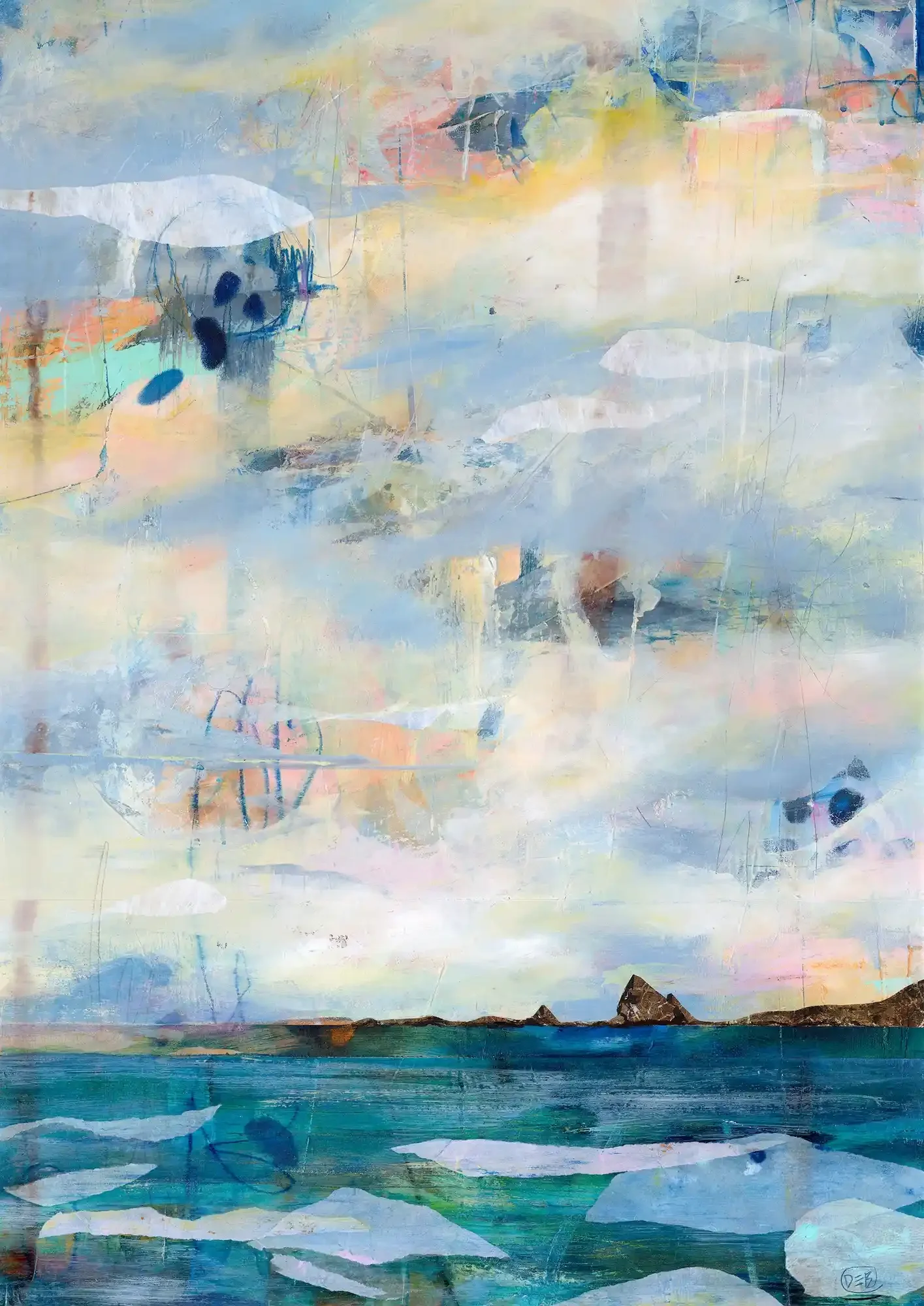 Winter Skies Over the Alley · Limited Edition Print