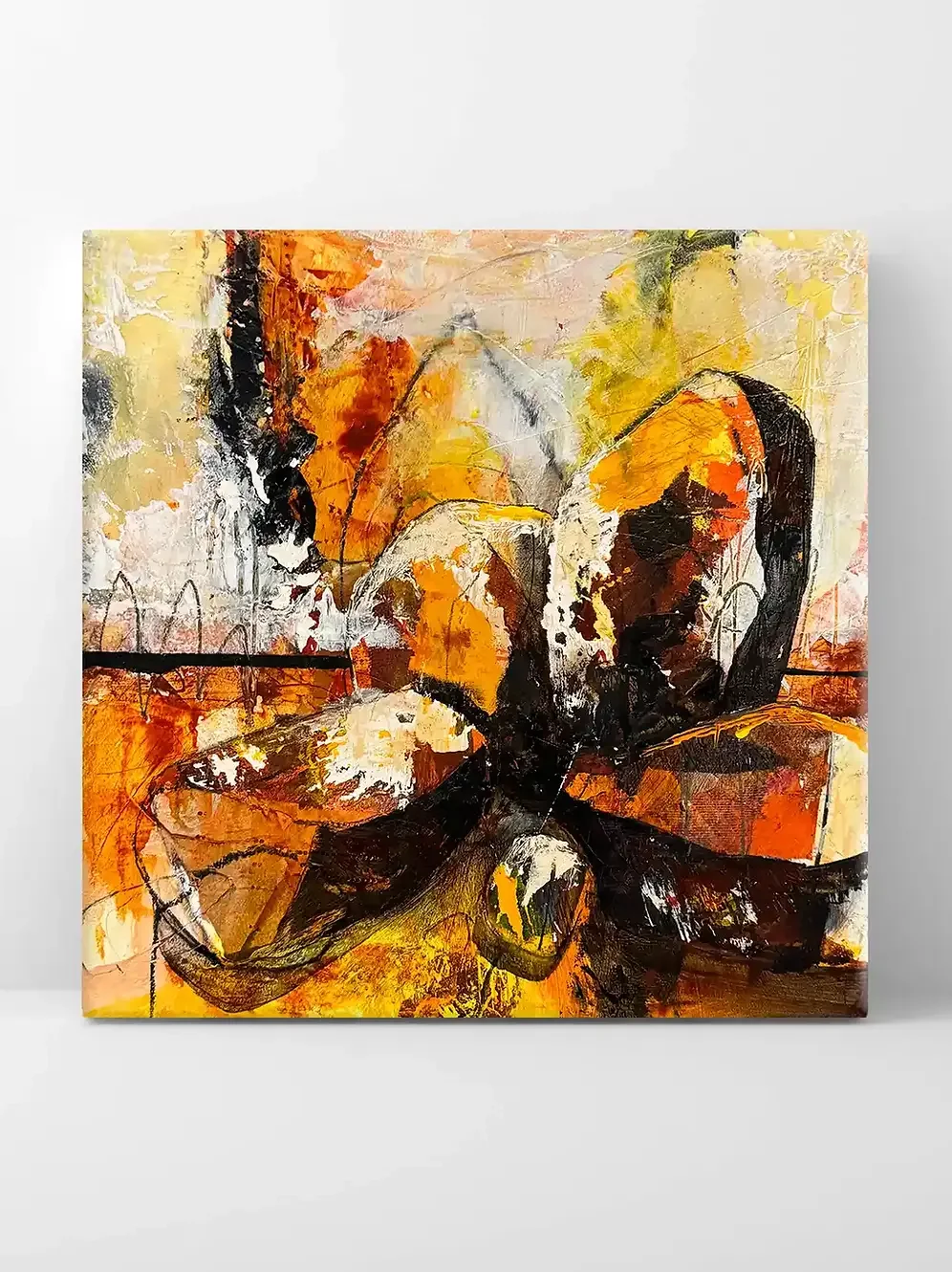Day Break · Original Abstract Coastal Painting