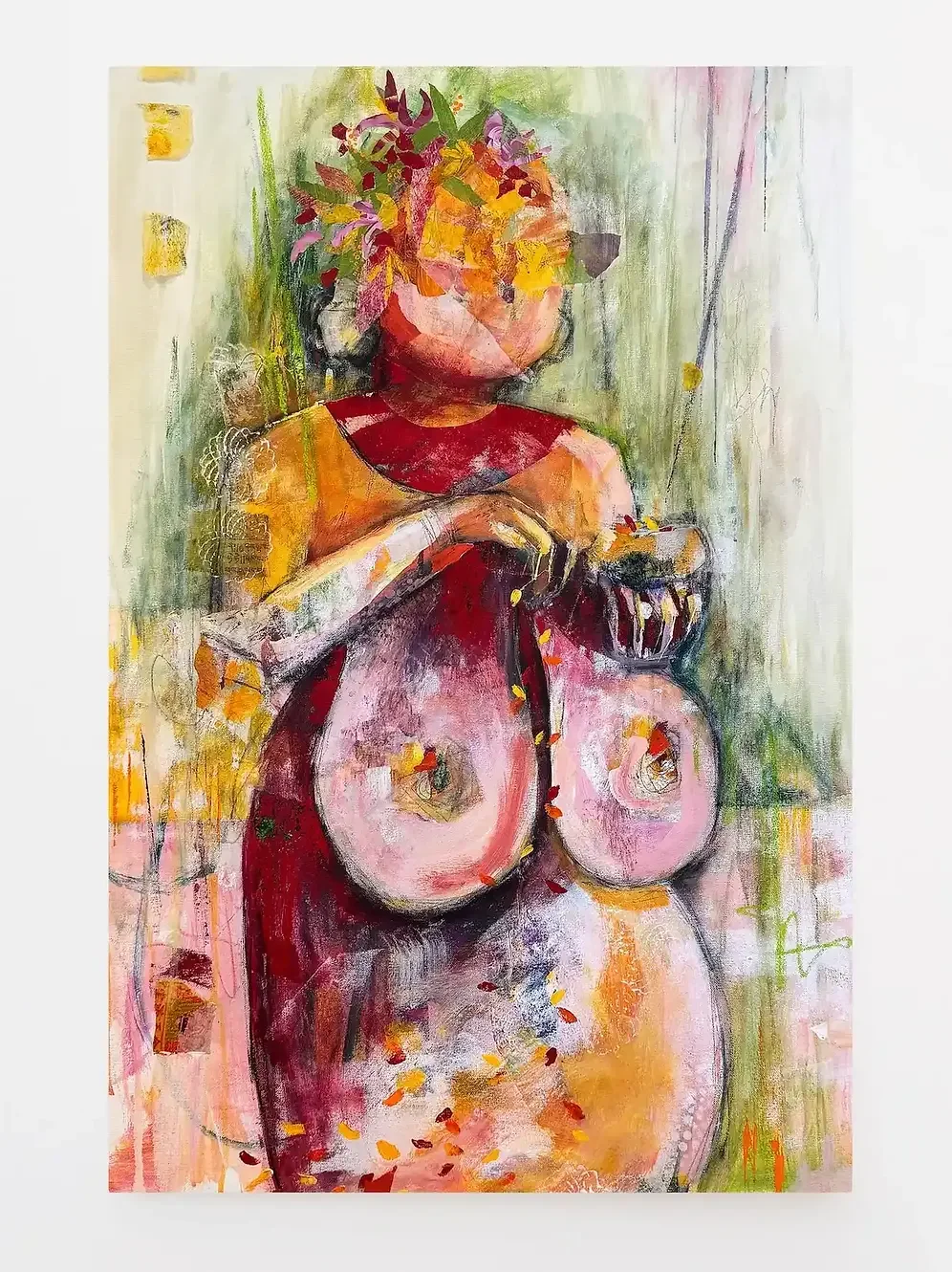 Divine Feminine · Original Mixed Media Painting